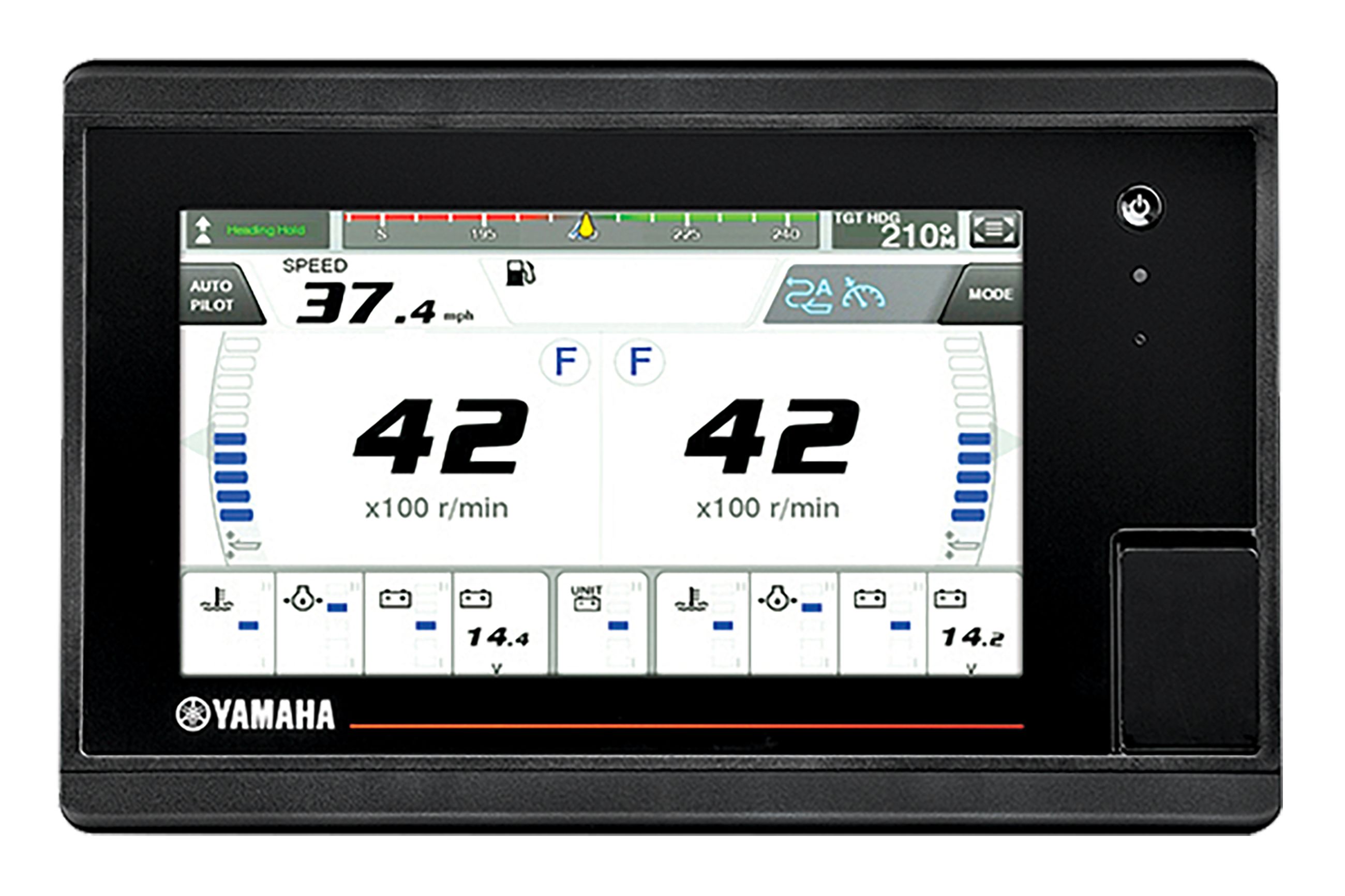 Detail image of Yamaha Command Link Plus CL7 Touchscreen Display