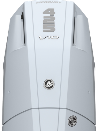 Photo of the Mercury AMS 425 V10 in the studio on a white background.