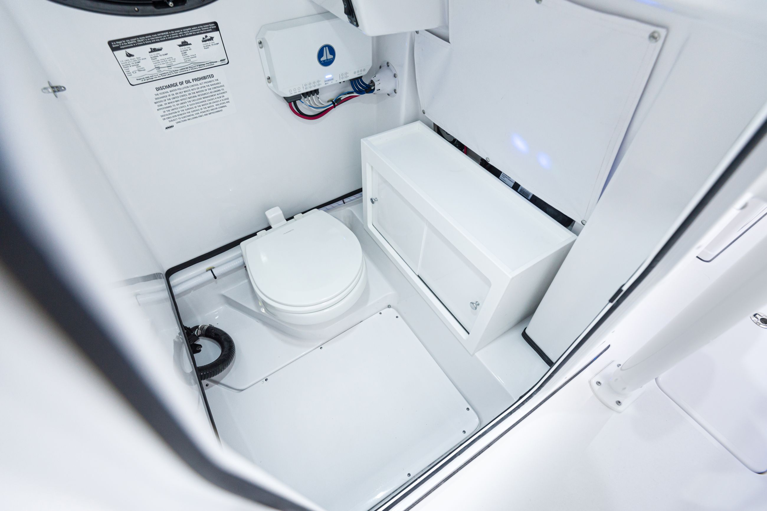 Detail image of Electric Porcelain Toilet w/ Discharge