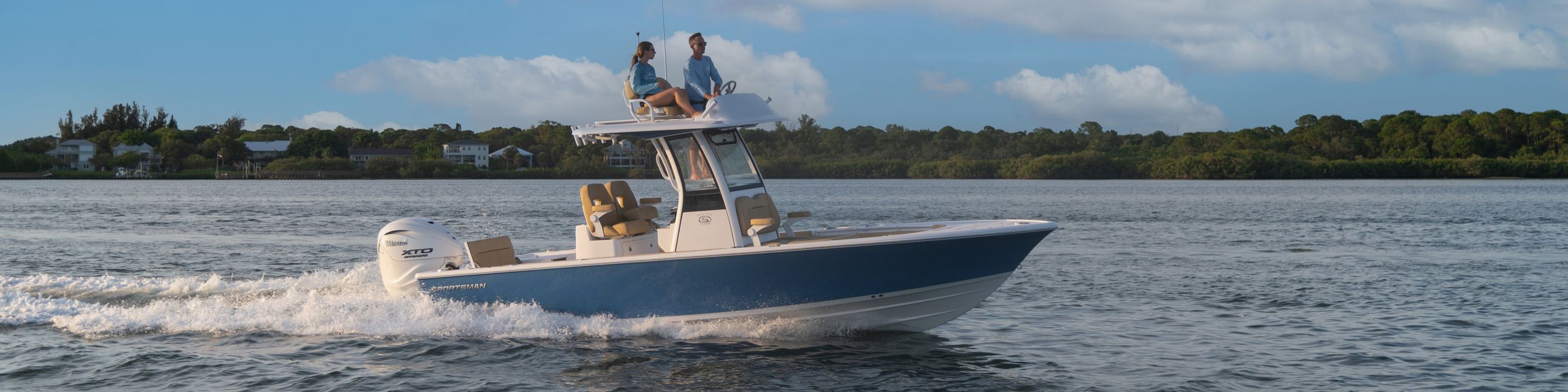 Masters 267OE Bay Boat Side profile image