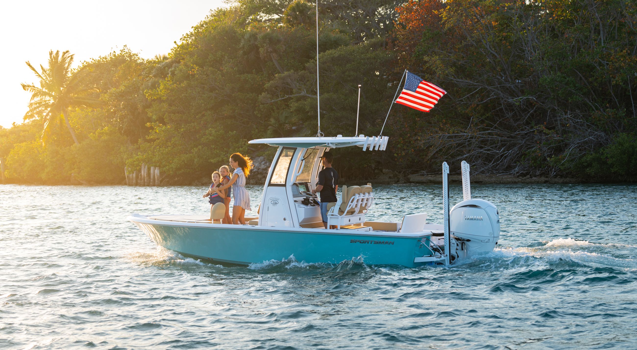 Available options for the 227-bay-boat