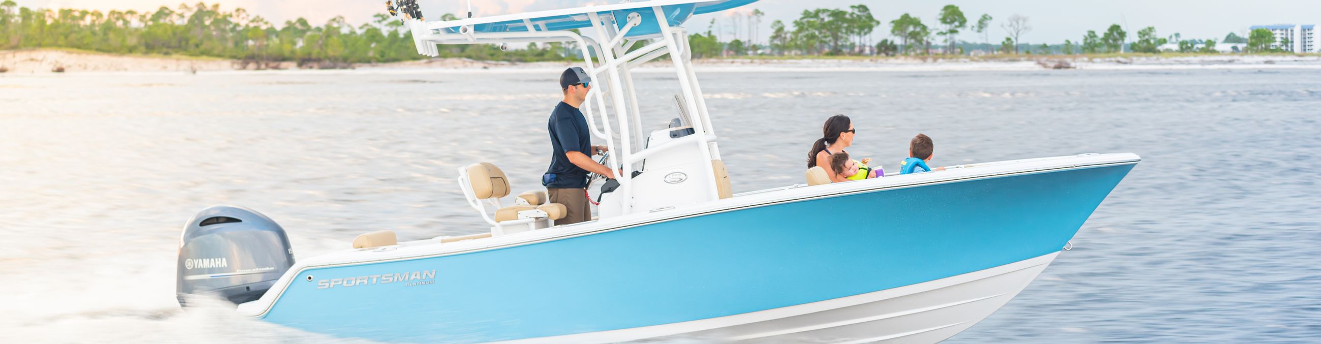 Open 212 Center Console Side profile image