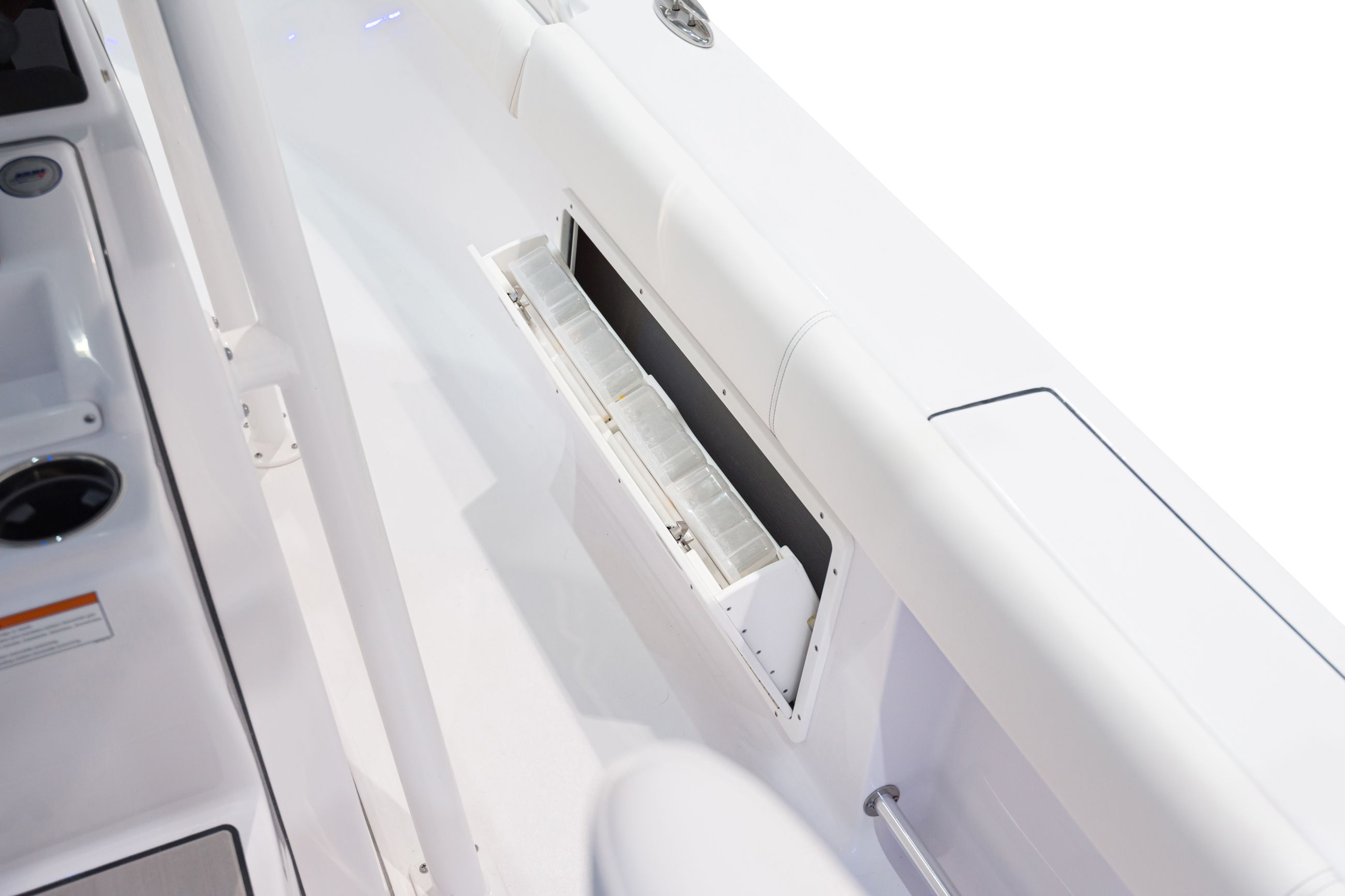 Detail image of Under Gunwale Tackle Storage