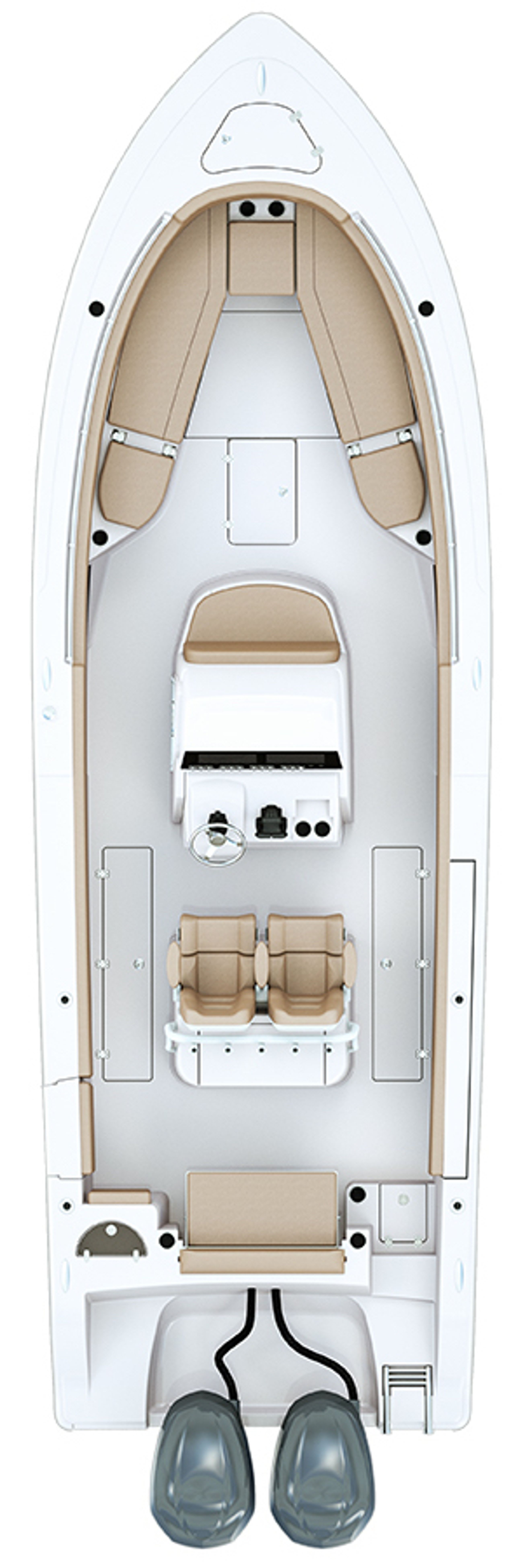 Open 282 Center Console · Specifications Sportsman Boats