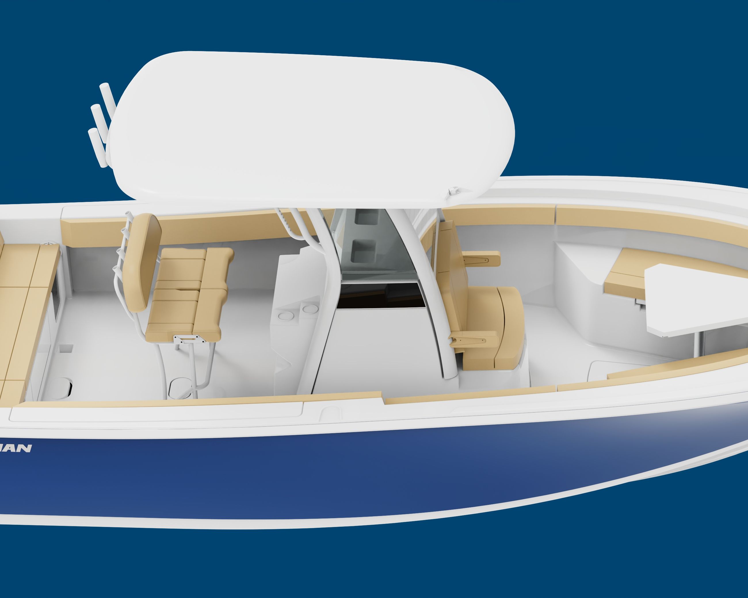 Detail image of the Heritage 251 Center Console