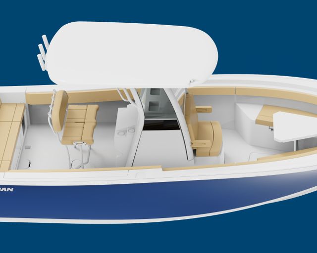 Detail image of the Heritage 251 Center Console