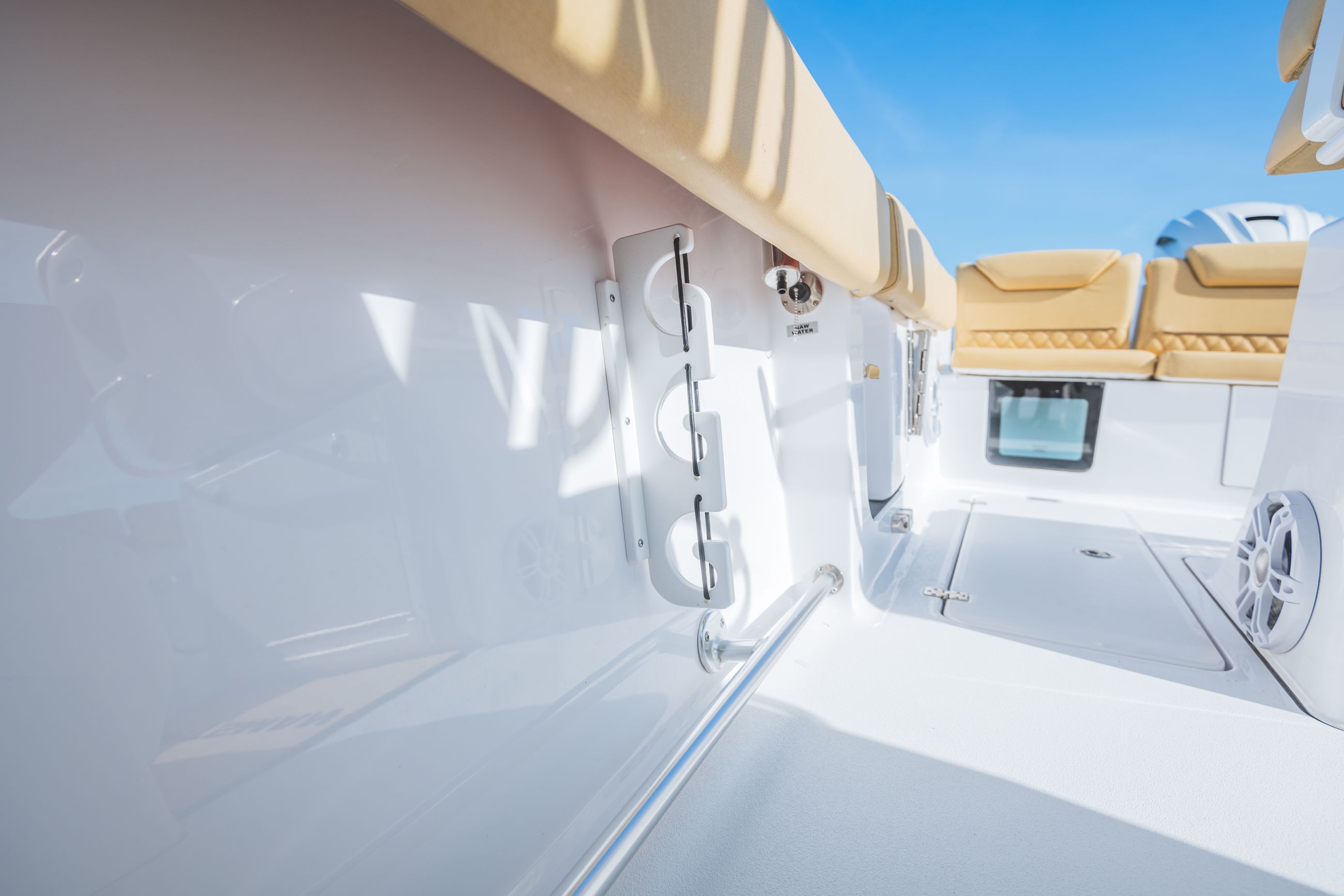 Detail image of Under Gunwale Rod Racks