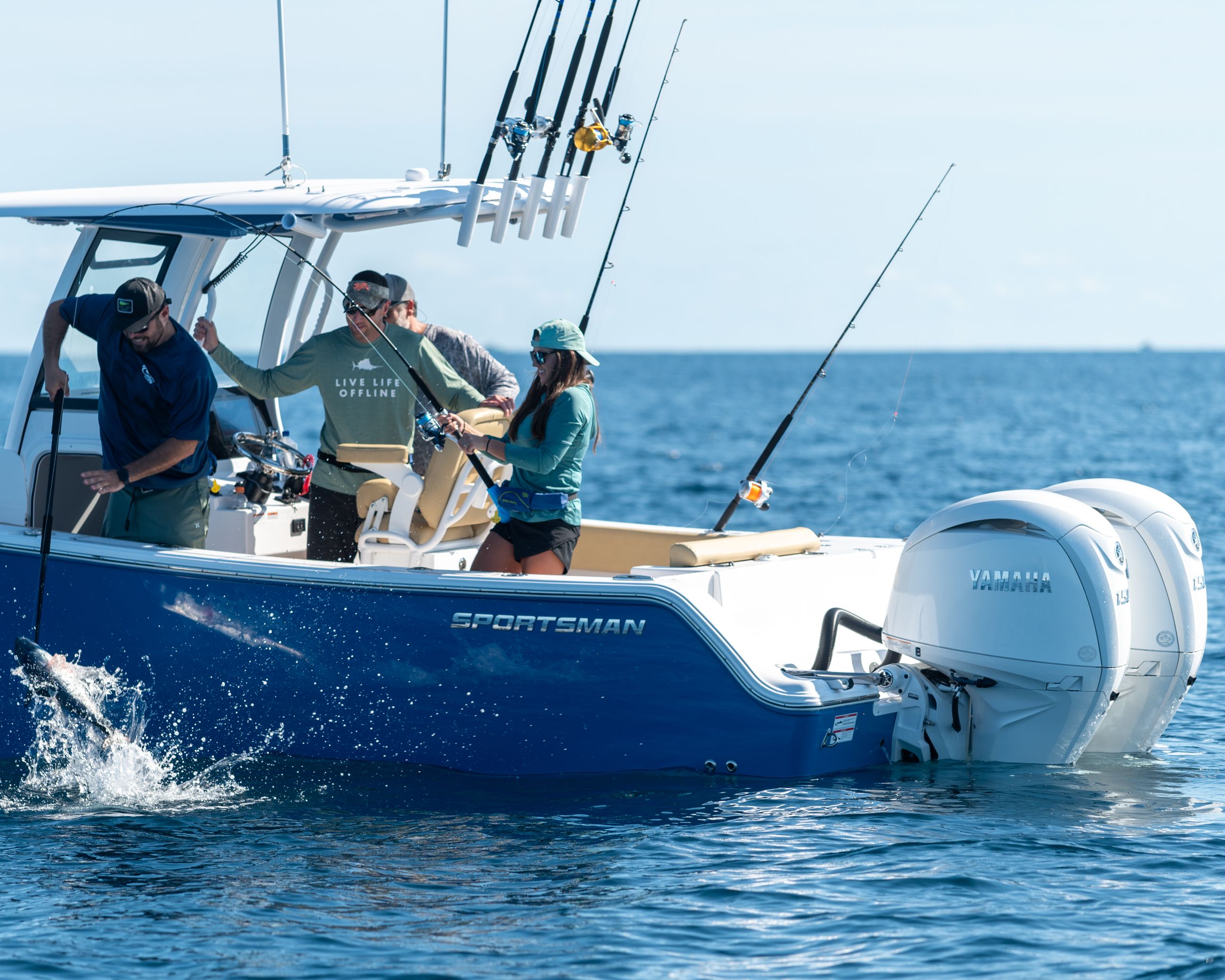 Detail image of the Open 252 Center Console