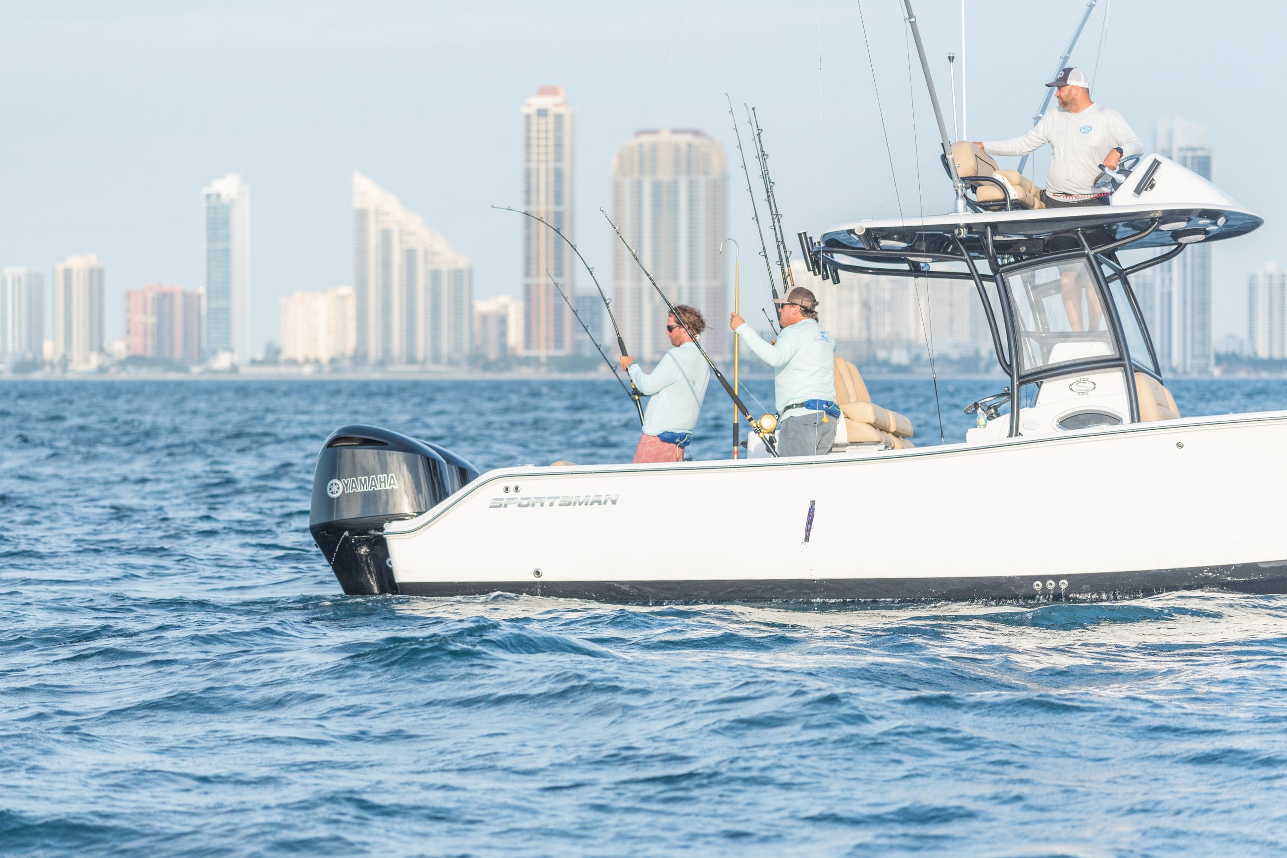 Detail image of the Open 282TE Center Console