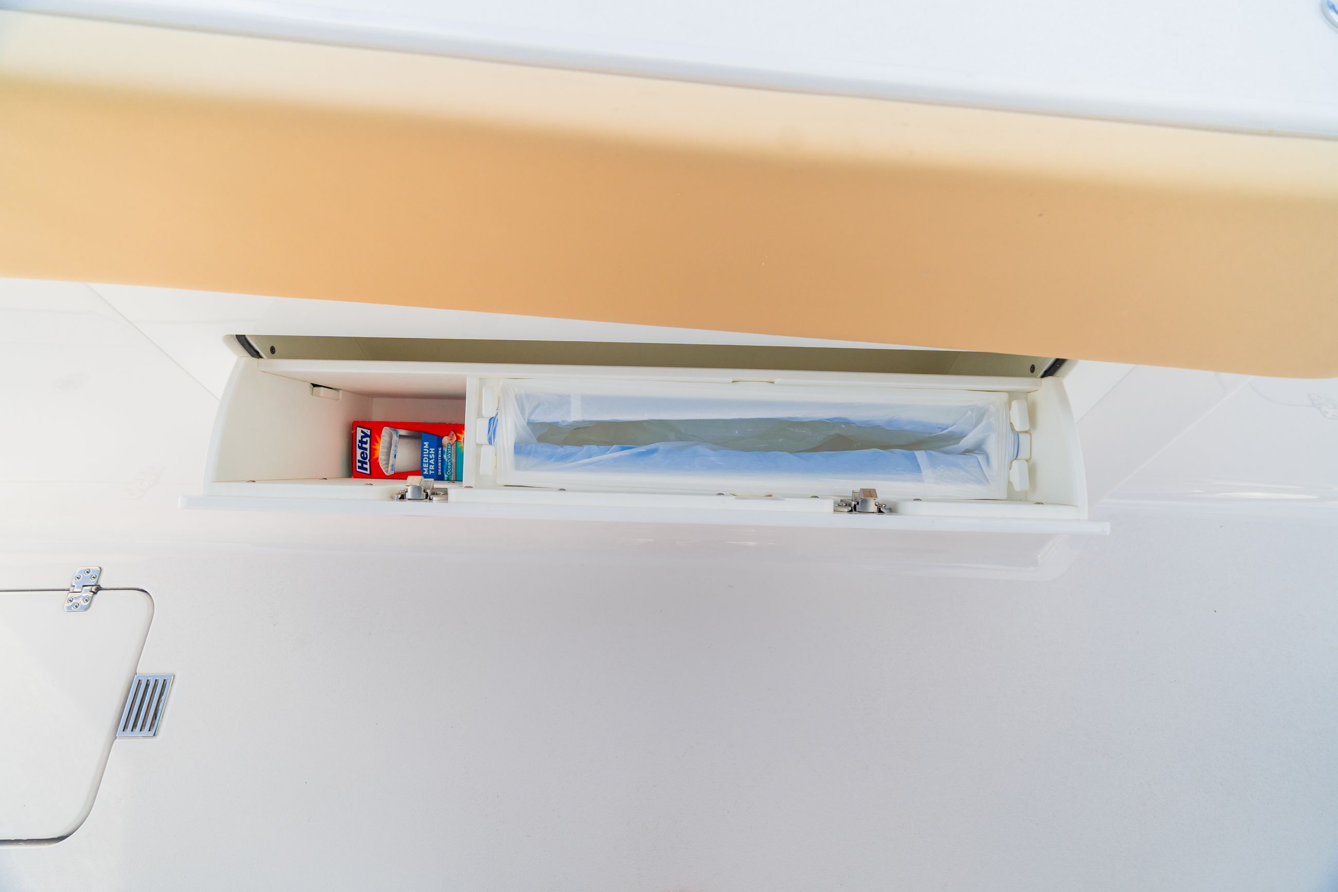 Detail image of Under Gunwale Storage Boxes & Trash Bins