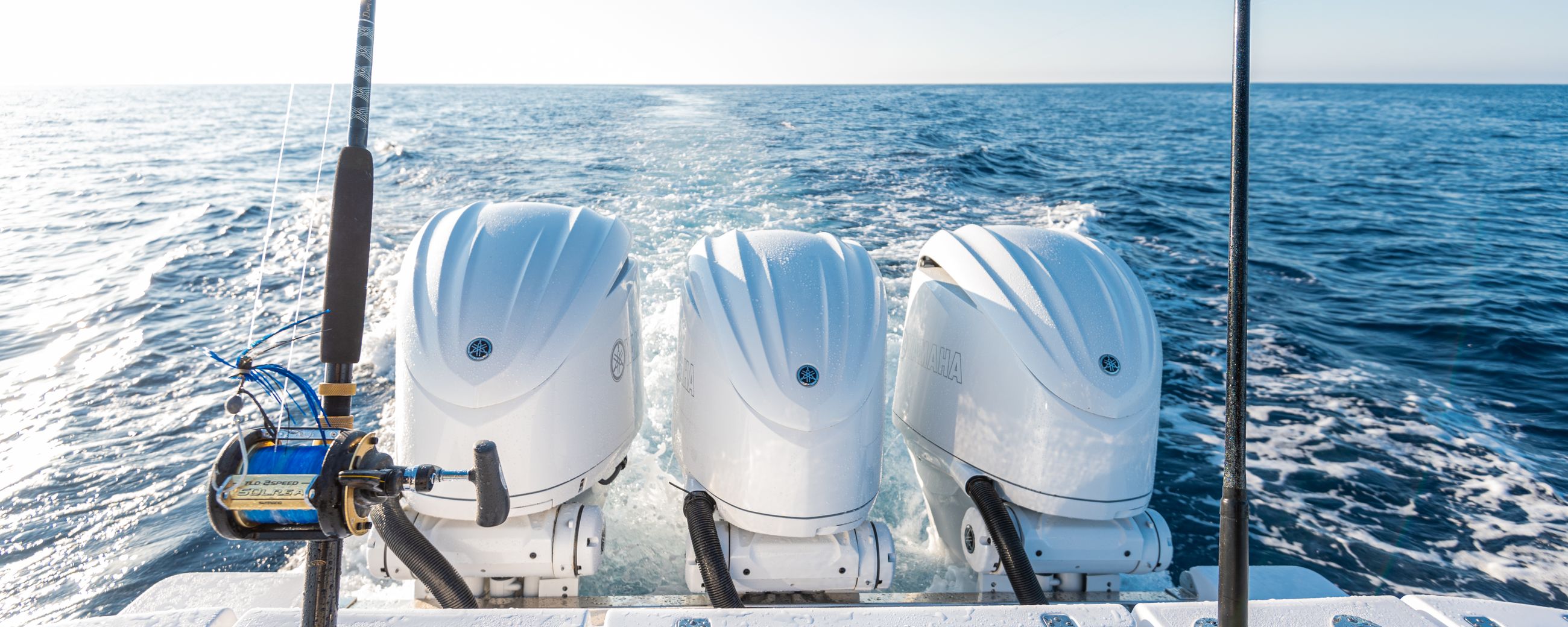 Image of a Sportsman Boat on the water.