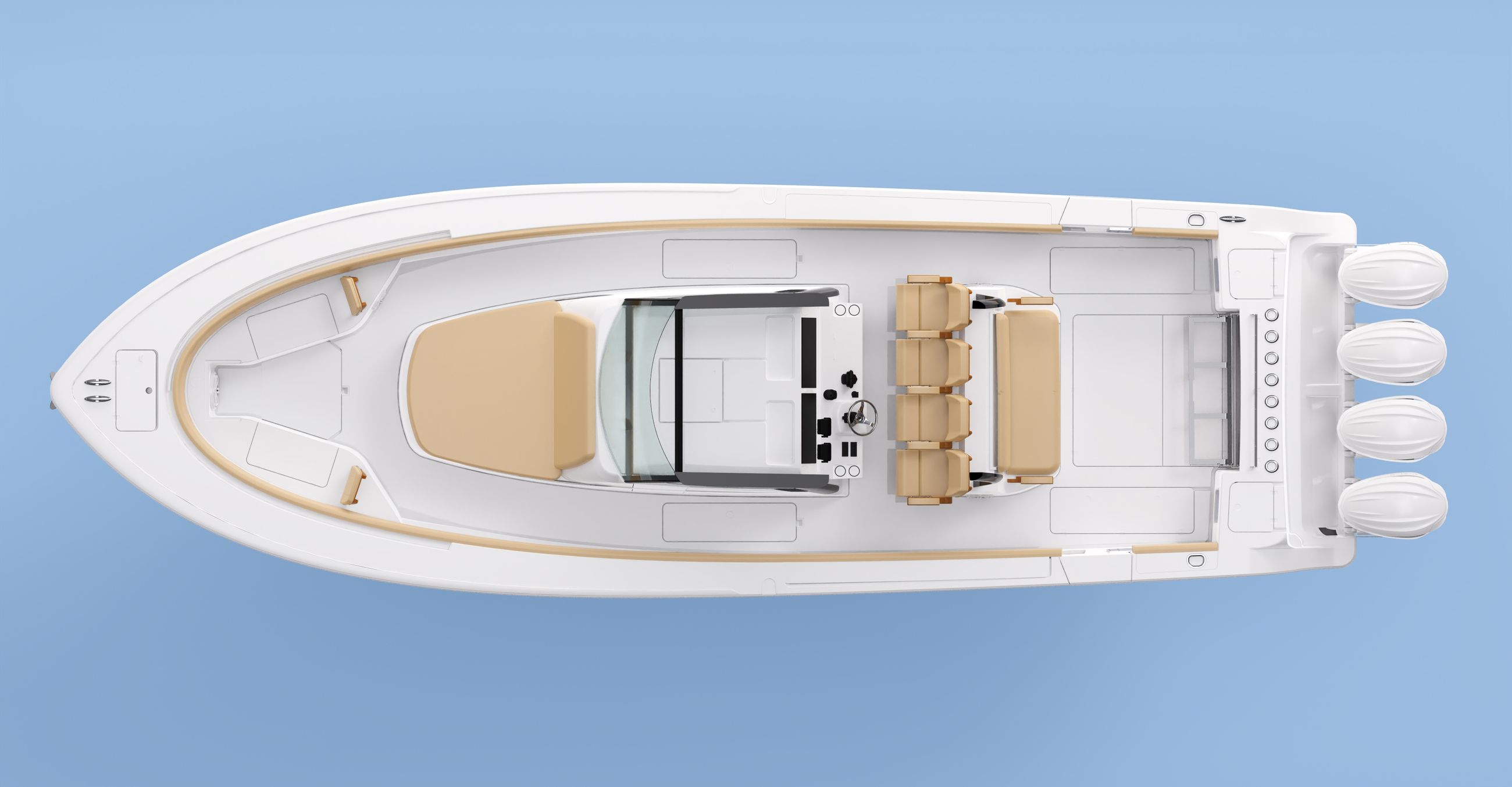 Large detail image of the Open 402 Center Console