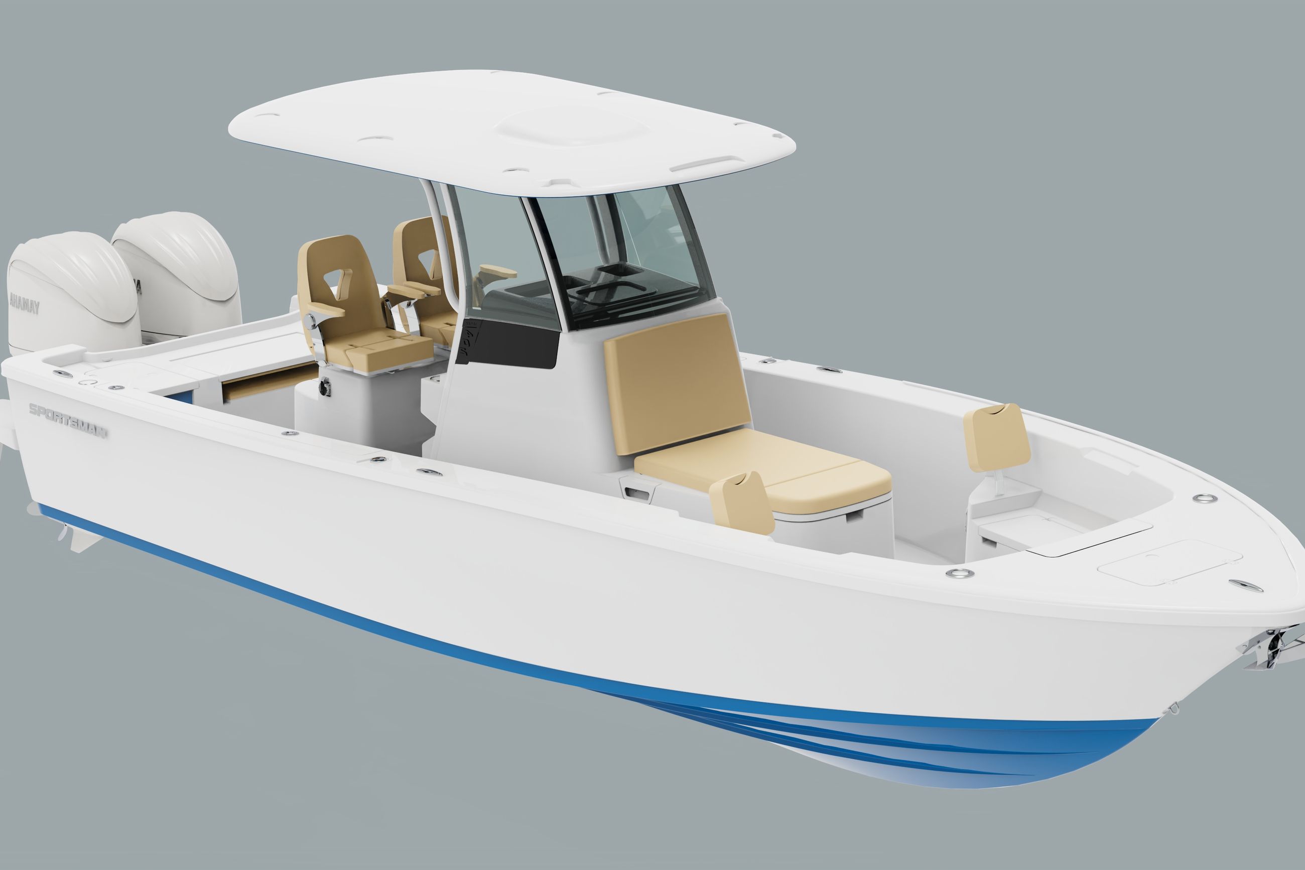 Detail image of the Masters 287 Bay Boat