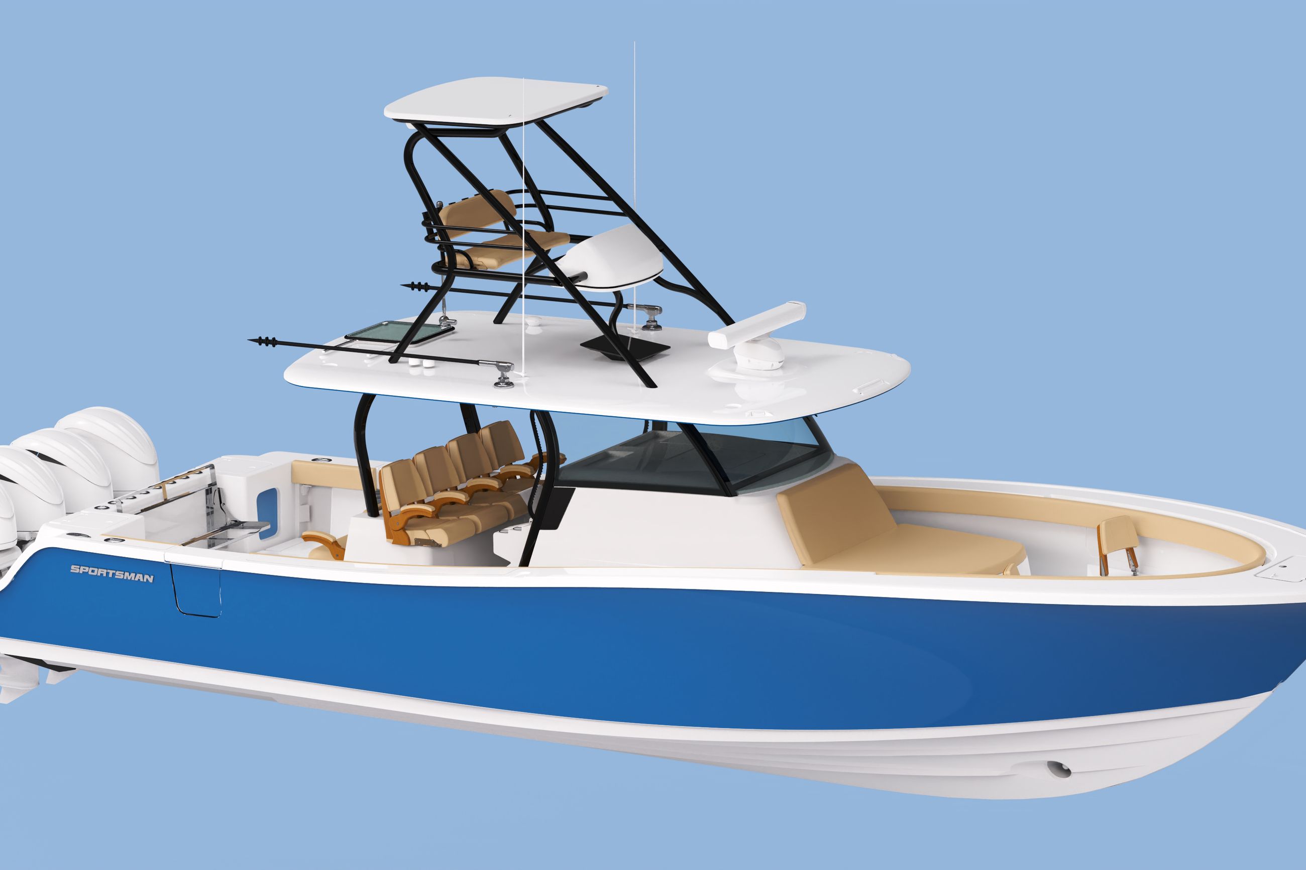 Detail image of the Open 402 Center Console