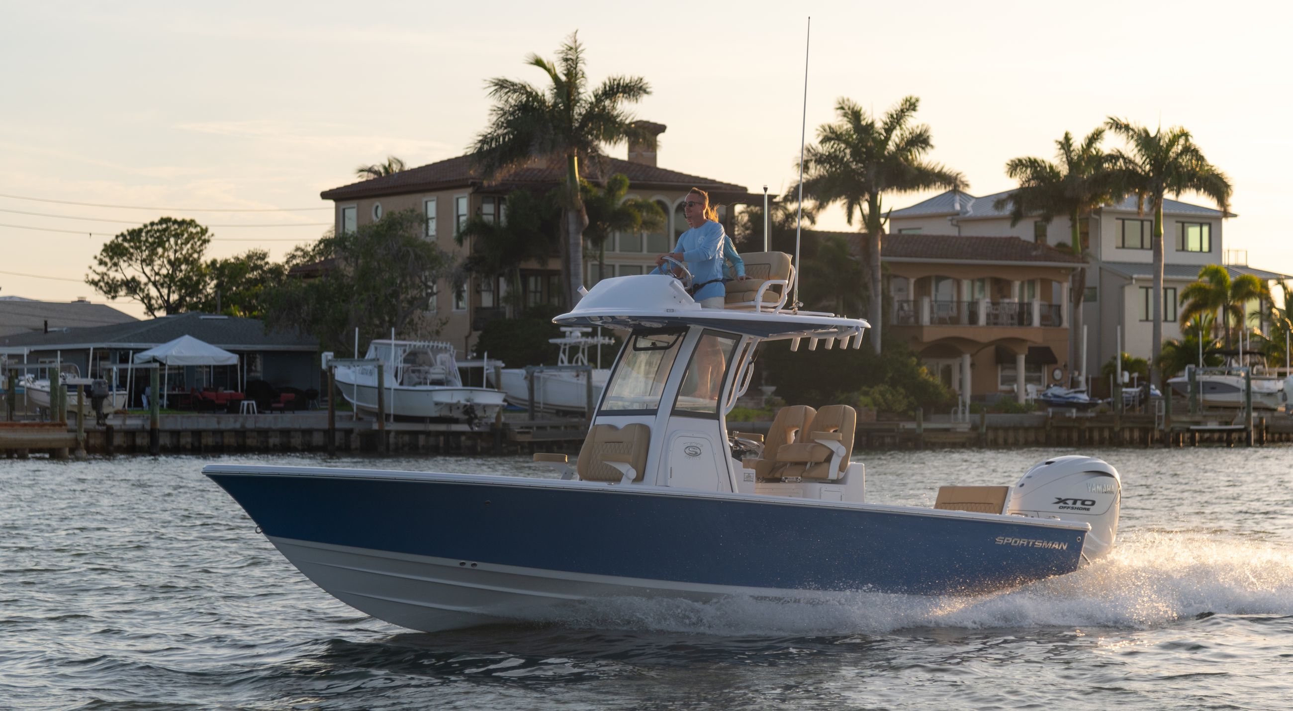 Standard features for the 267oe-bay-boat