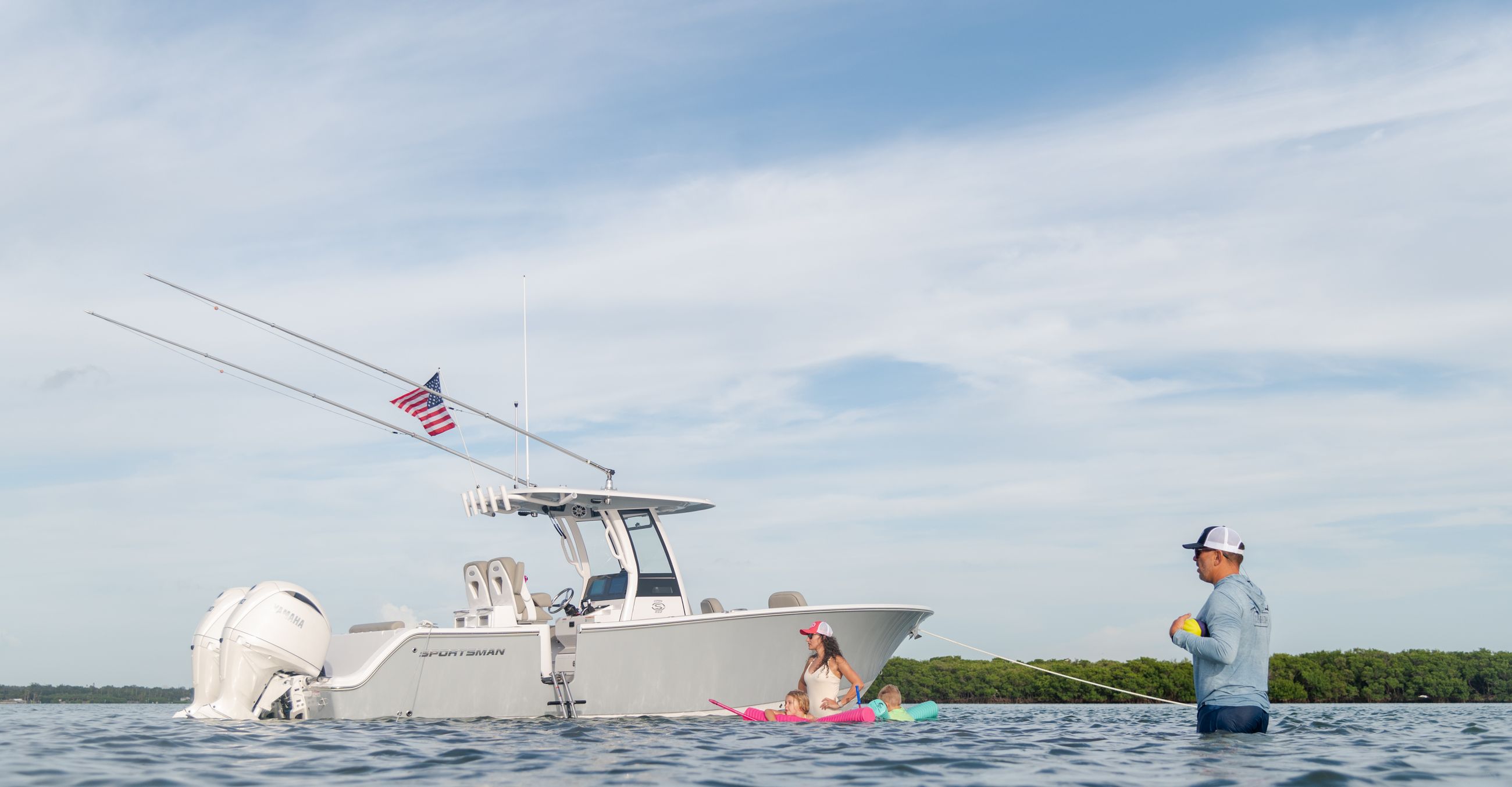 Large detail image of the Open 262 Center Console