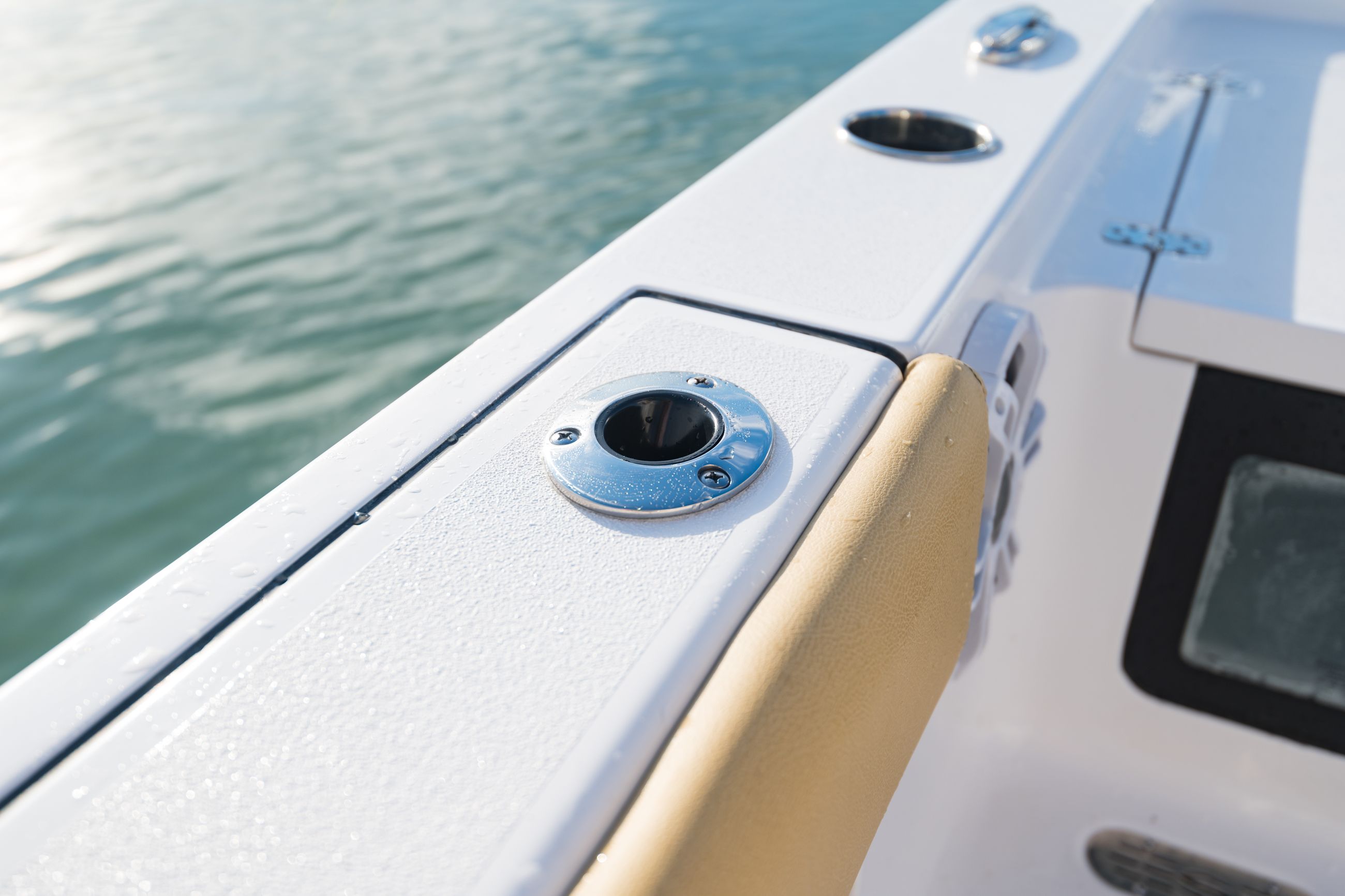 Detail image of Flush Mount Gunwale Rod Holders