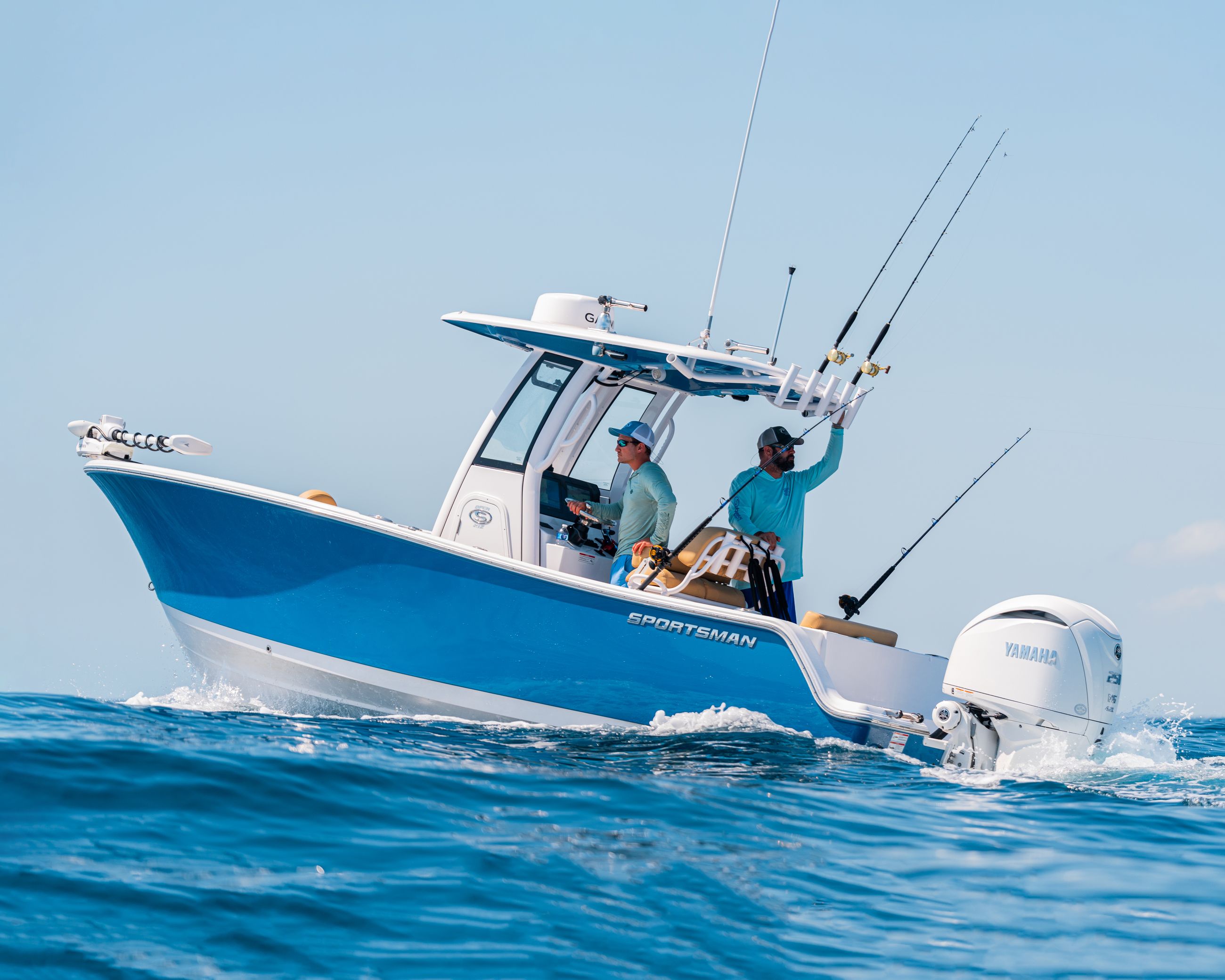 Detail image of the Open 212 Center Console