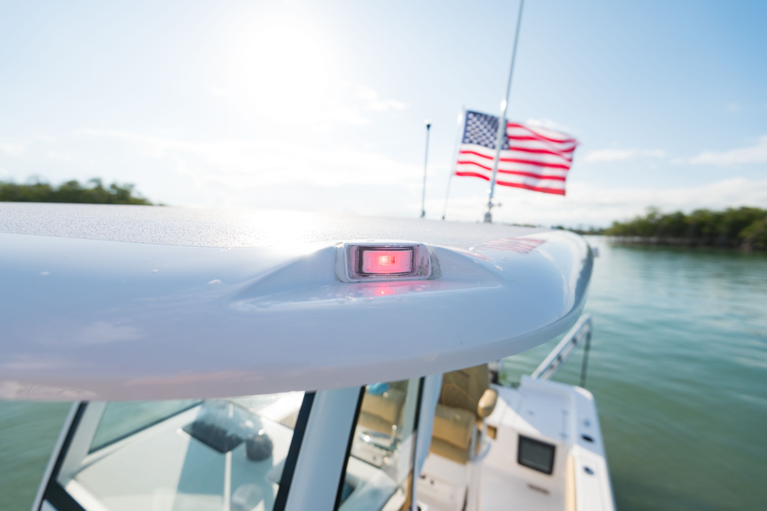 Detail image of Hard-Top Molded-In Navigation Lights