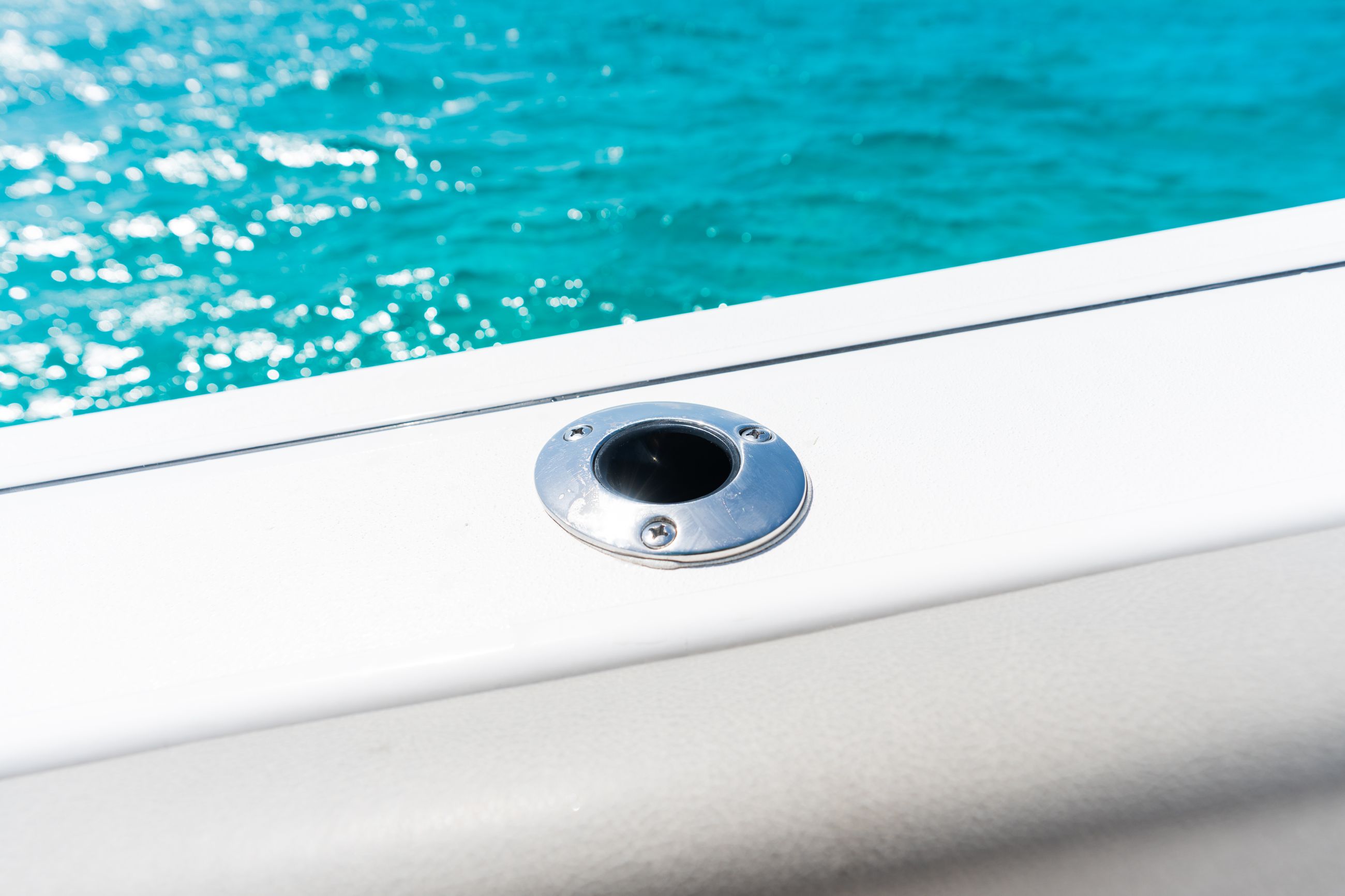 Detail image of Flush Mount Gunwale Rod Holders