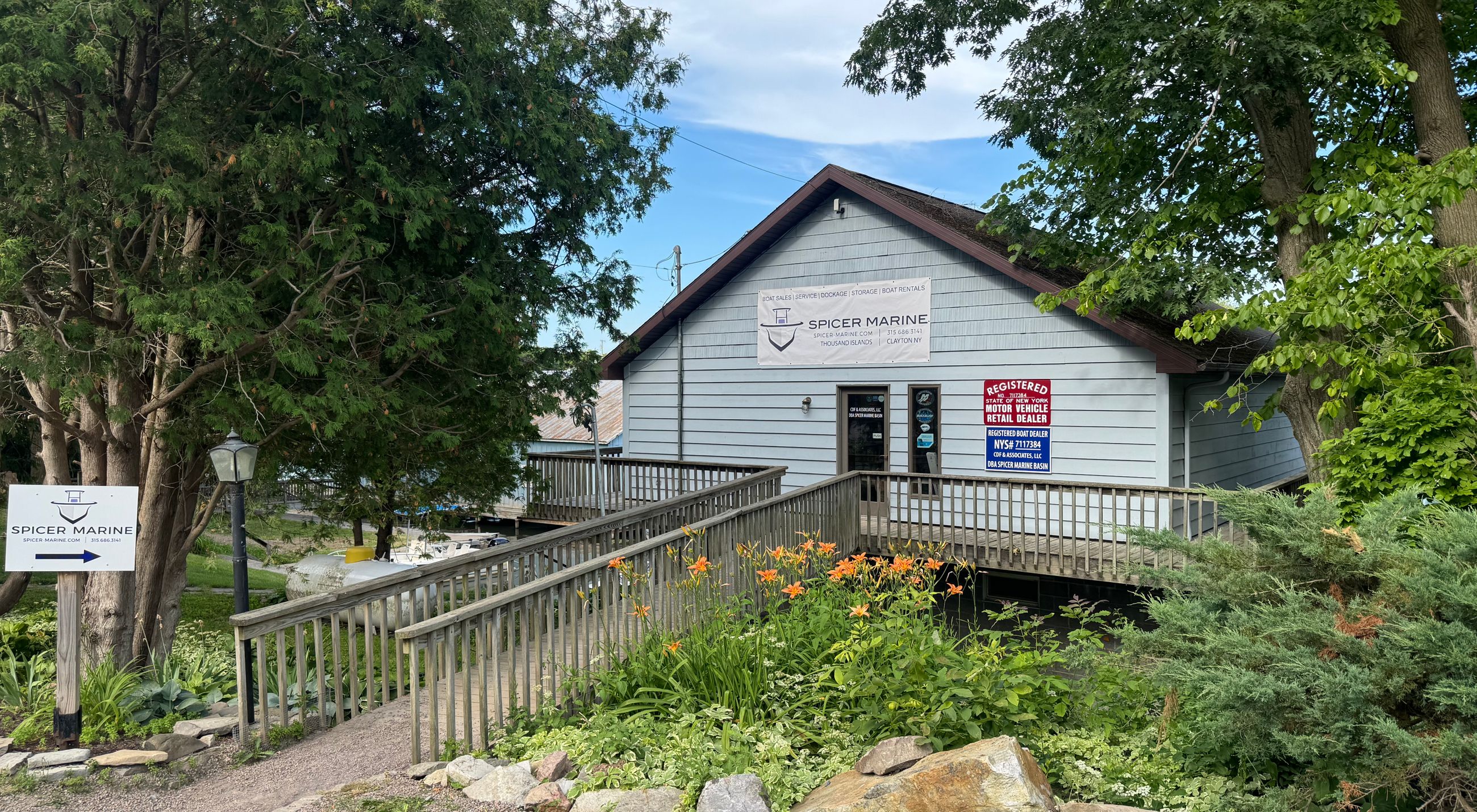 Store front image for the dealership located at Clayton, NY