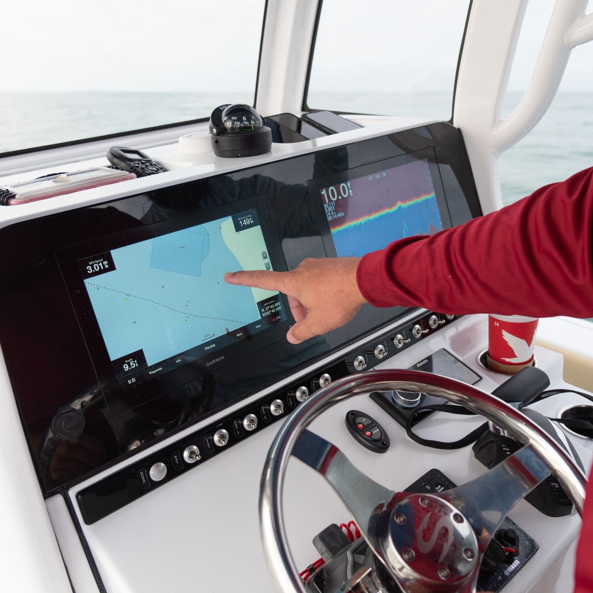 Garmin Marine Chartplotters, VHF Radios, Transducers & Radars