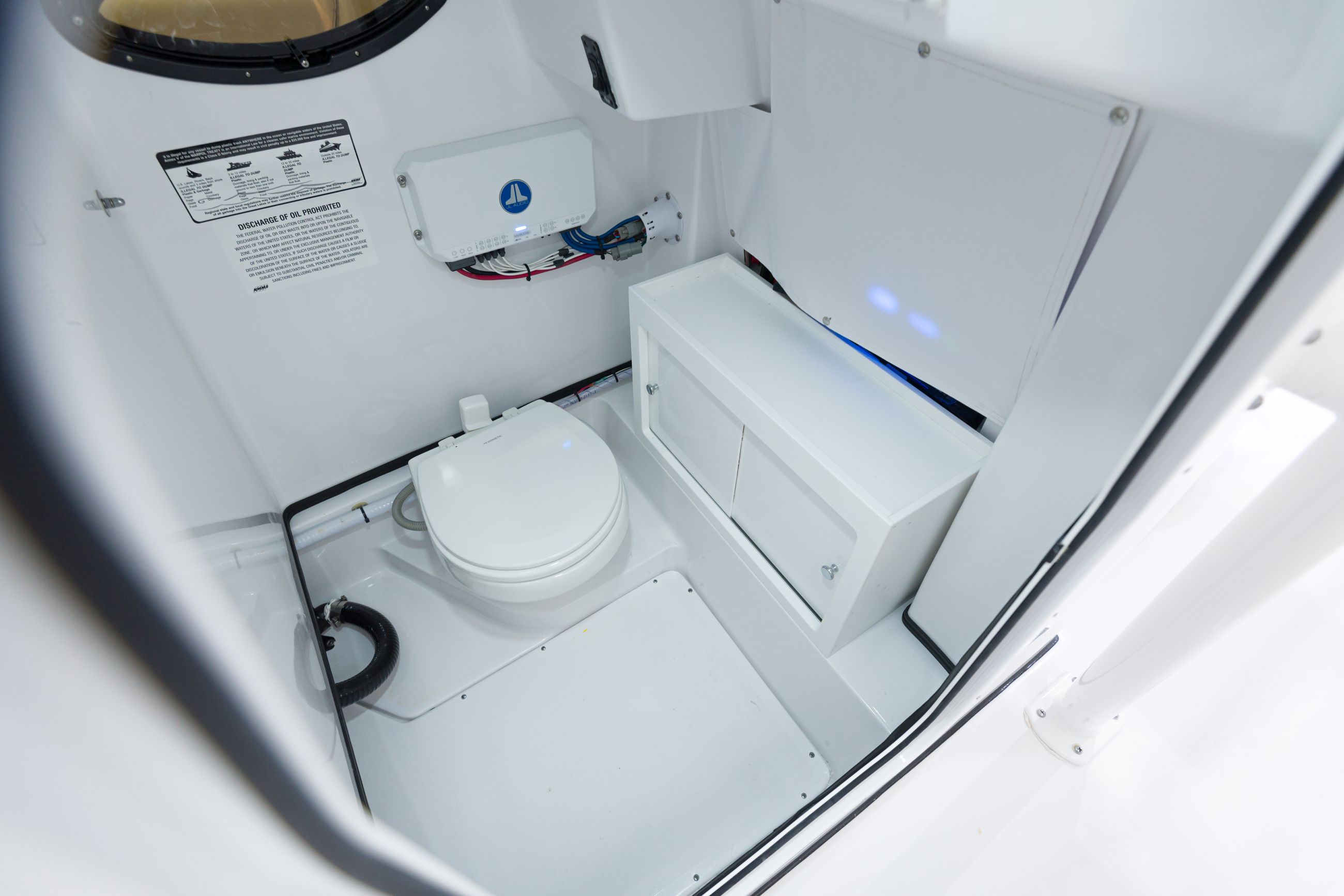 Detail image of Electric Porcelain Toilet w/ Discharge