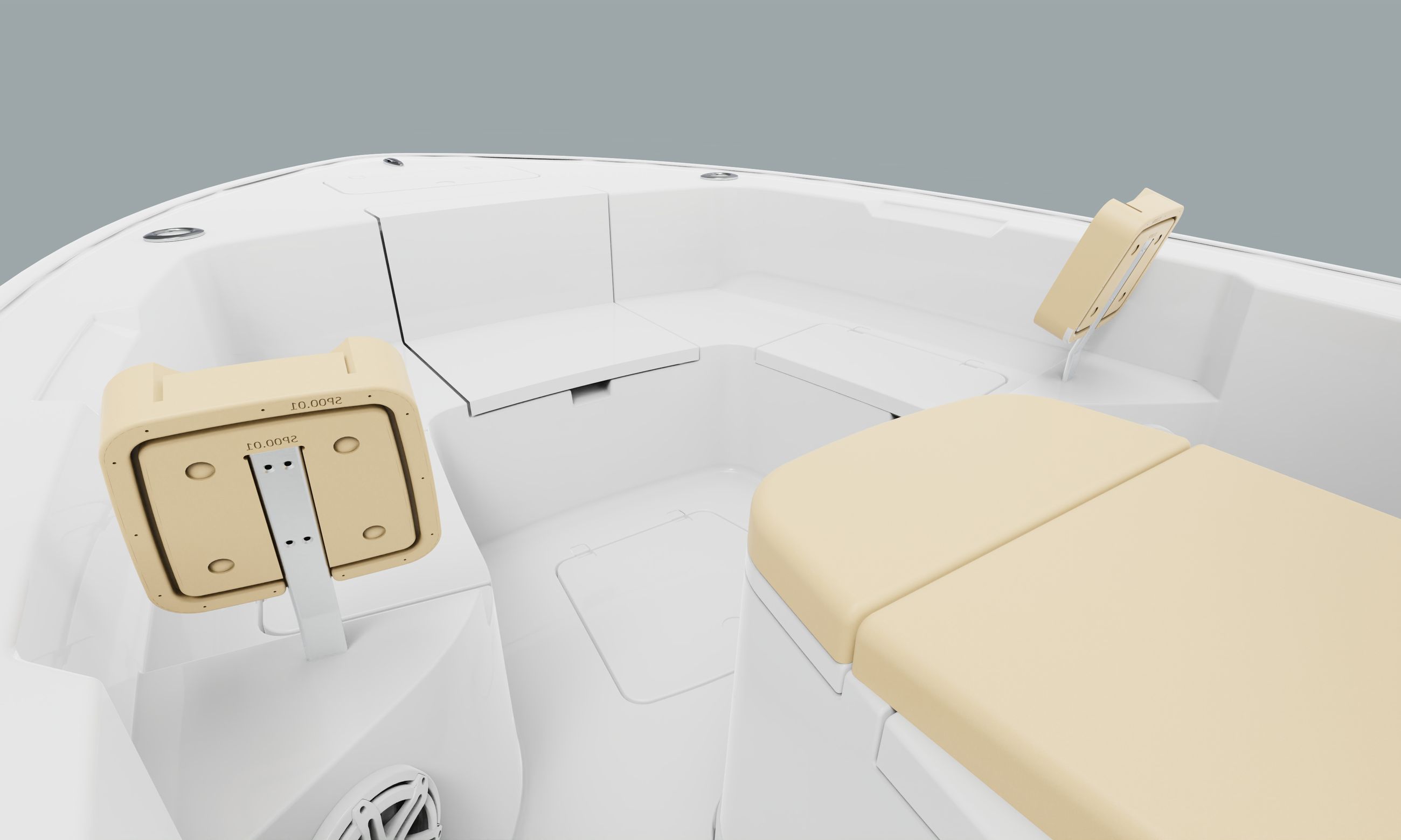 Detail image of the Masters 287 Bay Boat