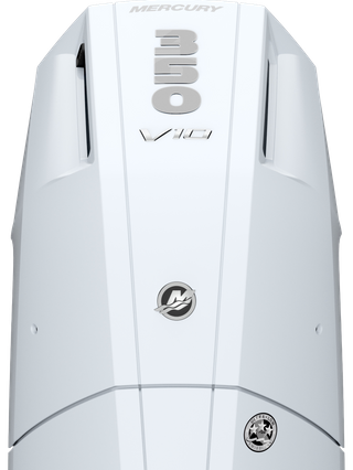Photo of the Mercury AMS 350 V10 in the studio on a white background.
