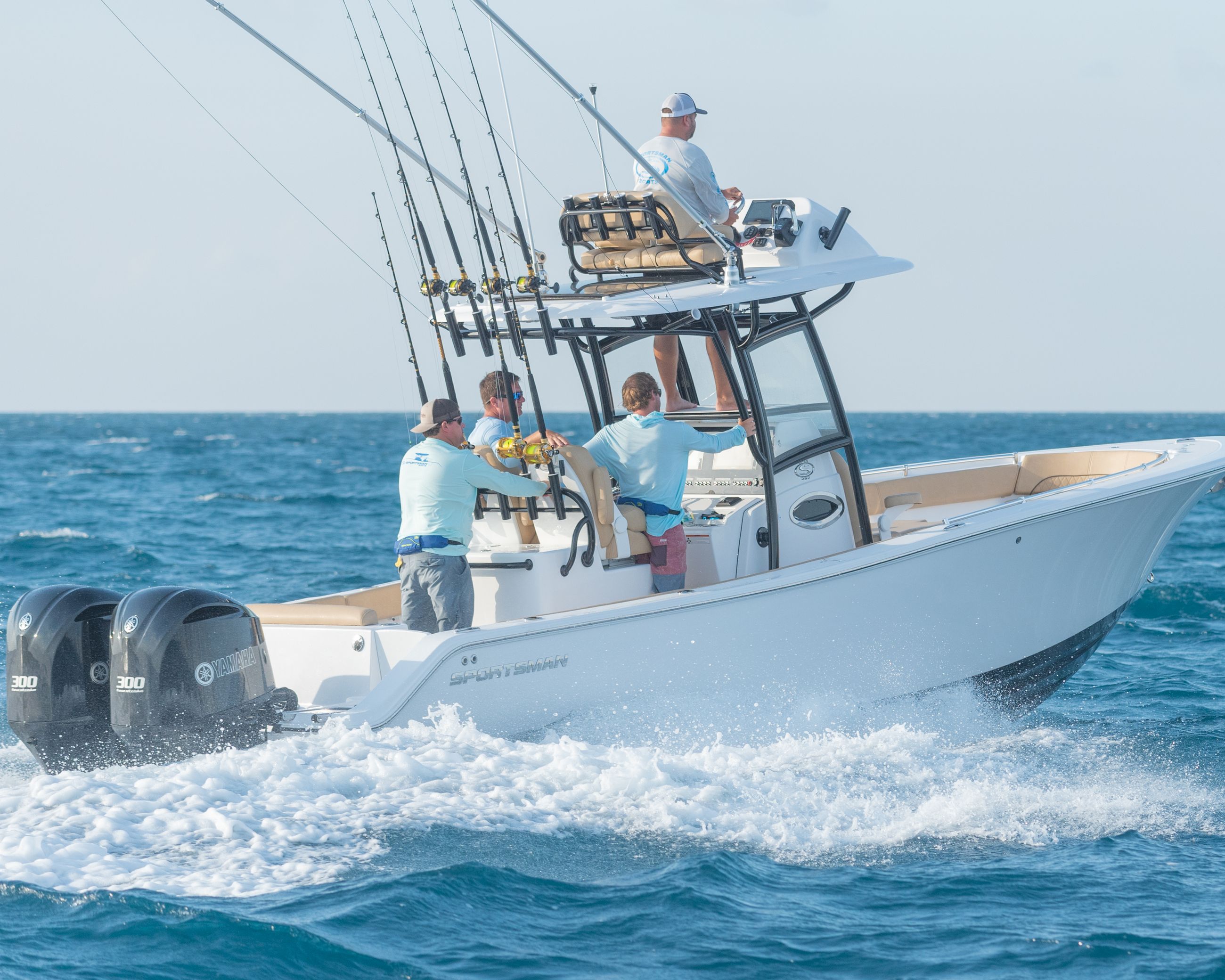 Detail image of the Open 282TE Center Console