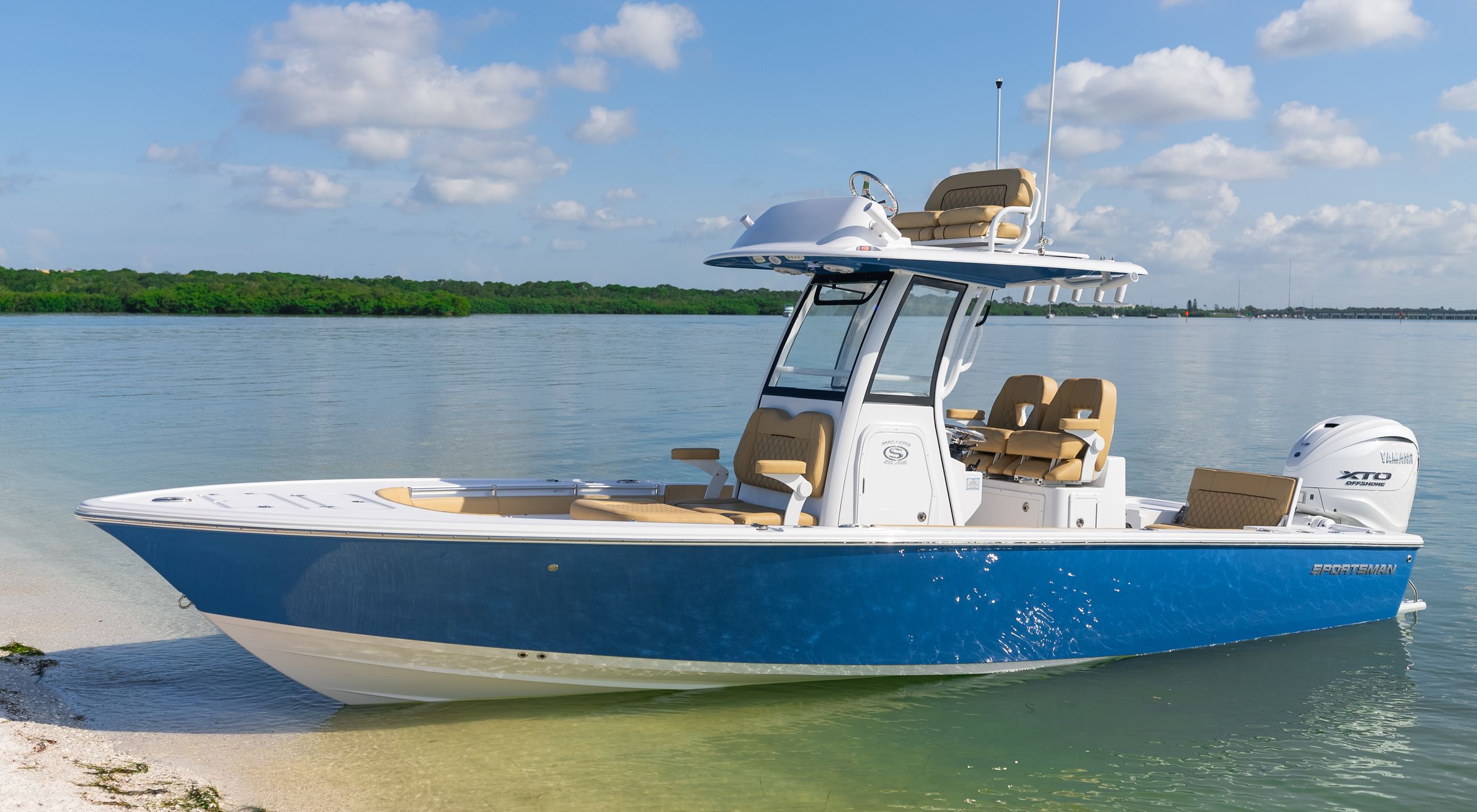 All of the technical specifications for the 267oe-Bay-Boat