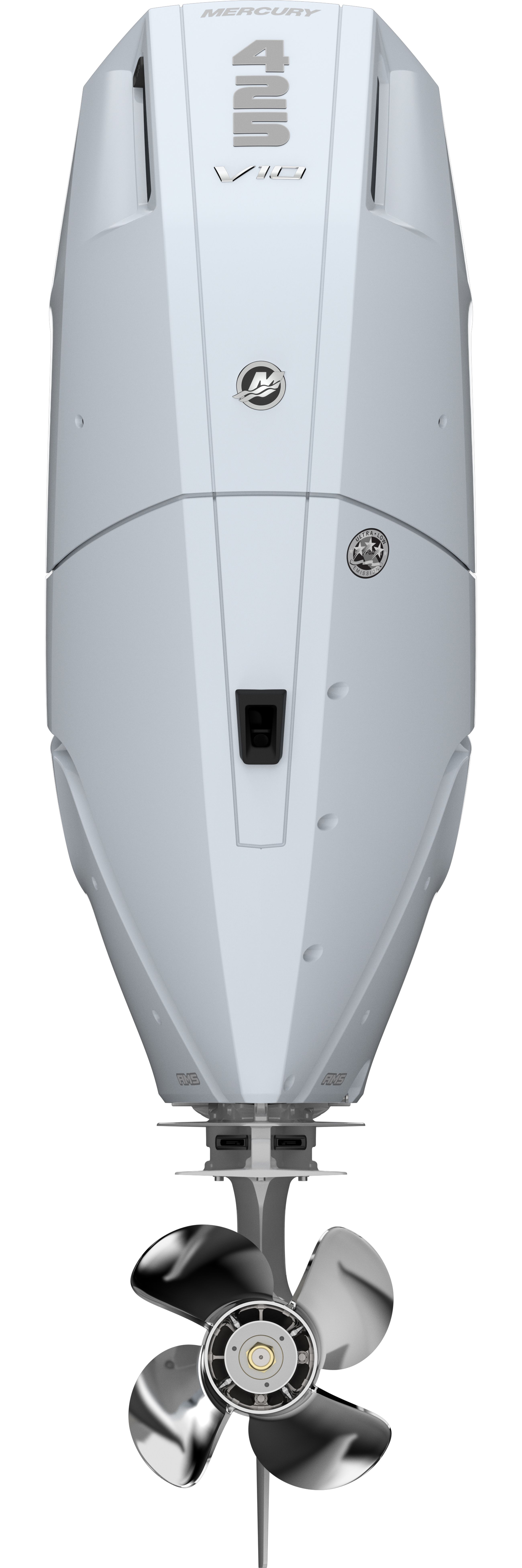 Photo of the Mercury AMS 425 V10 in the studio on a white background.