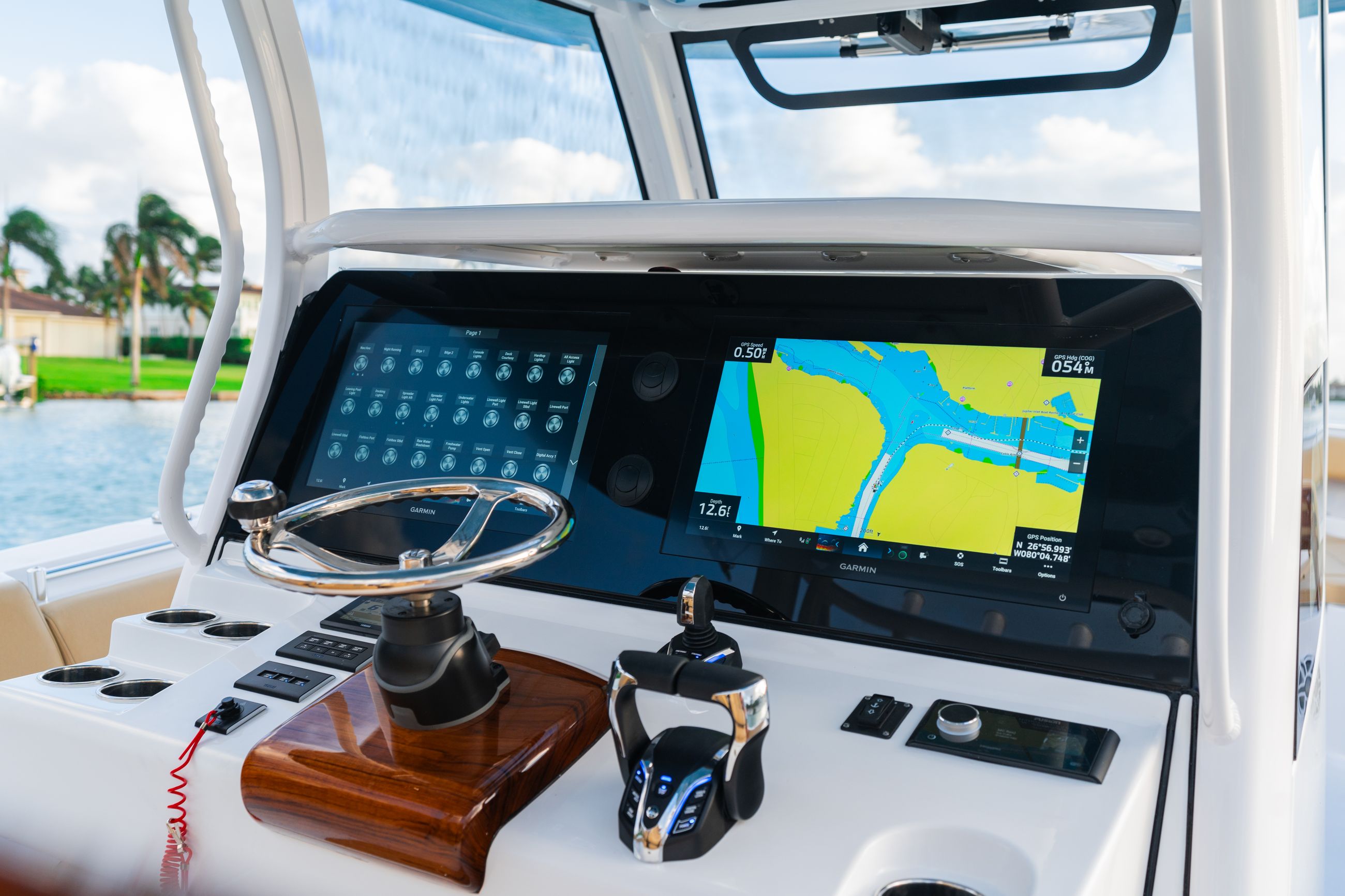 Detail image of Garmin GPSMAP® 9222 Chartplotter (2nd Screen)