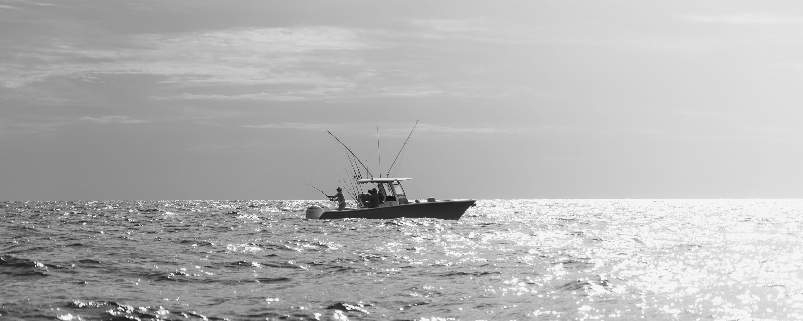 Family time on a Sportsman Boat.