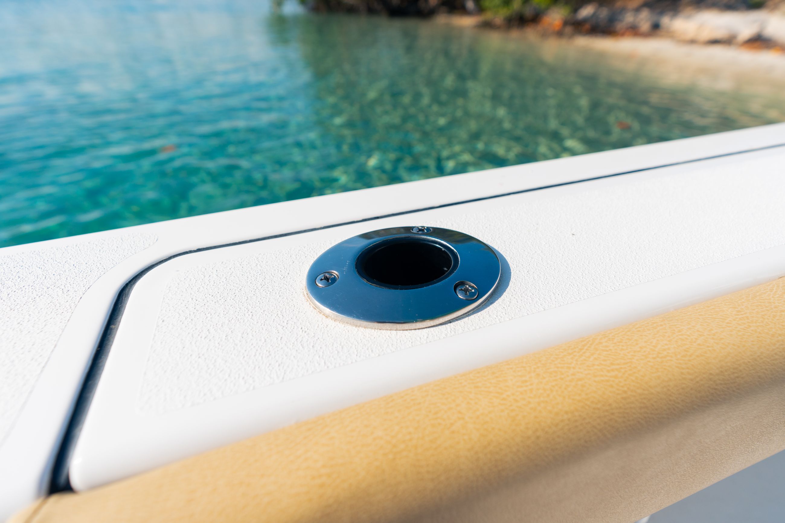 Detail image of Flush Mount Gunwale Rod Holders