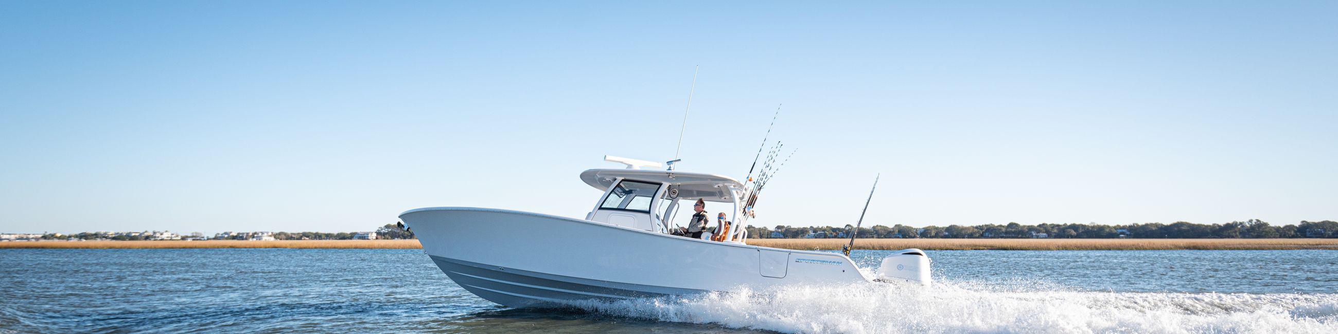 Open 352 Center Console Side profile image