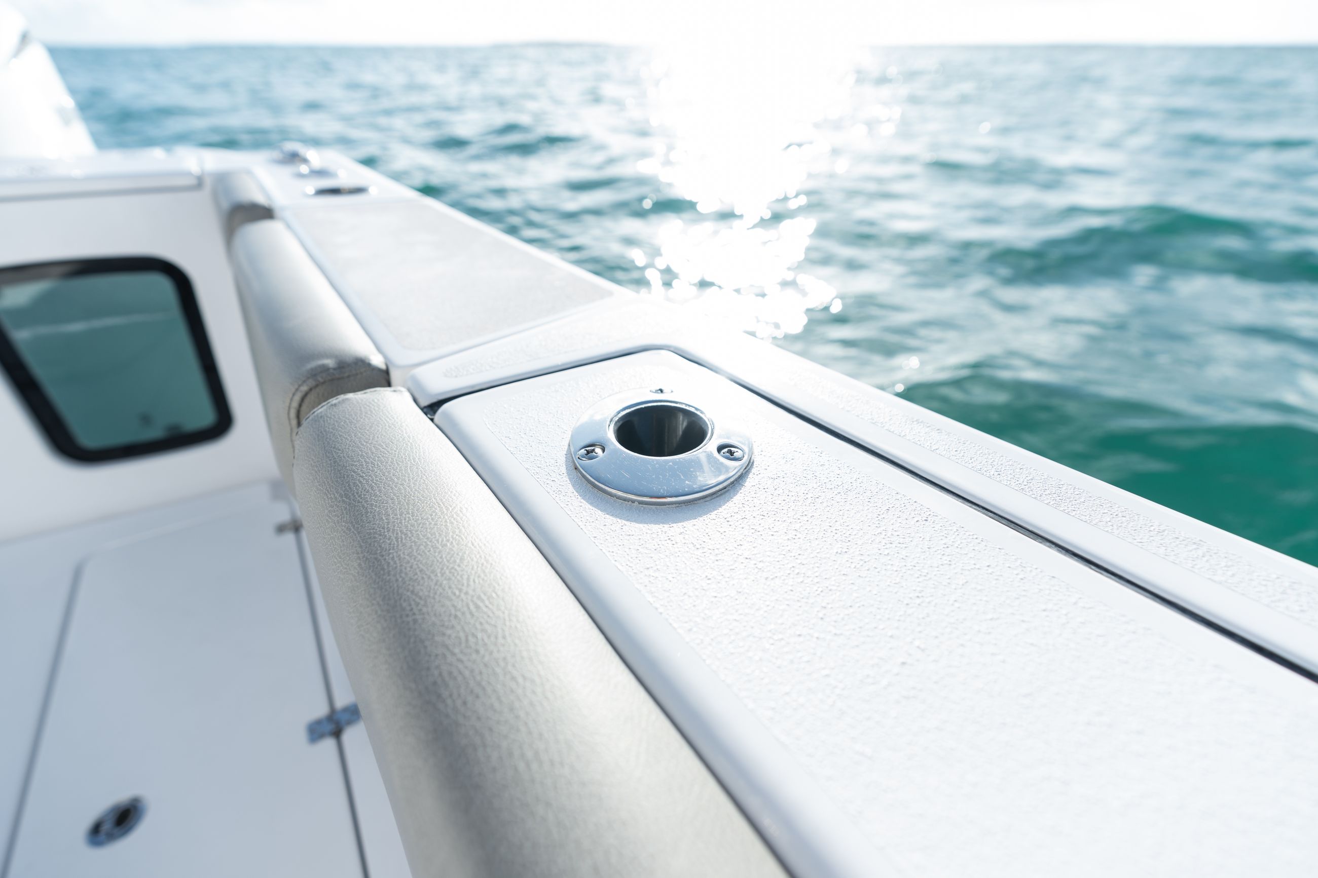 Detail image of Flush Mount Gunwale Rod Holders