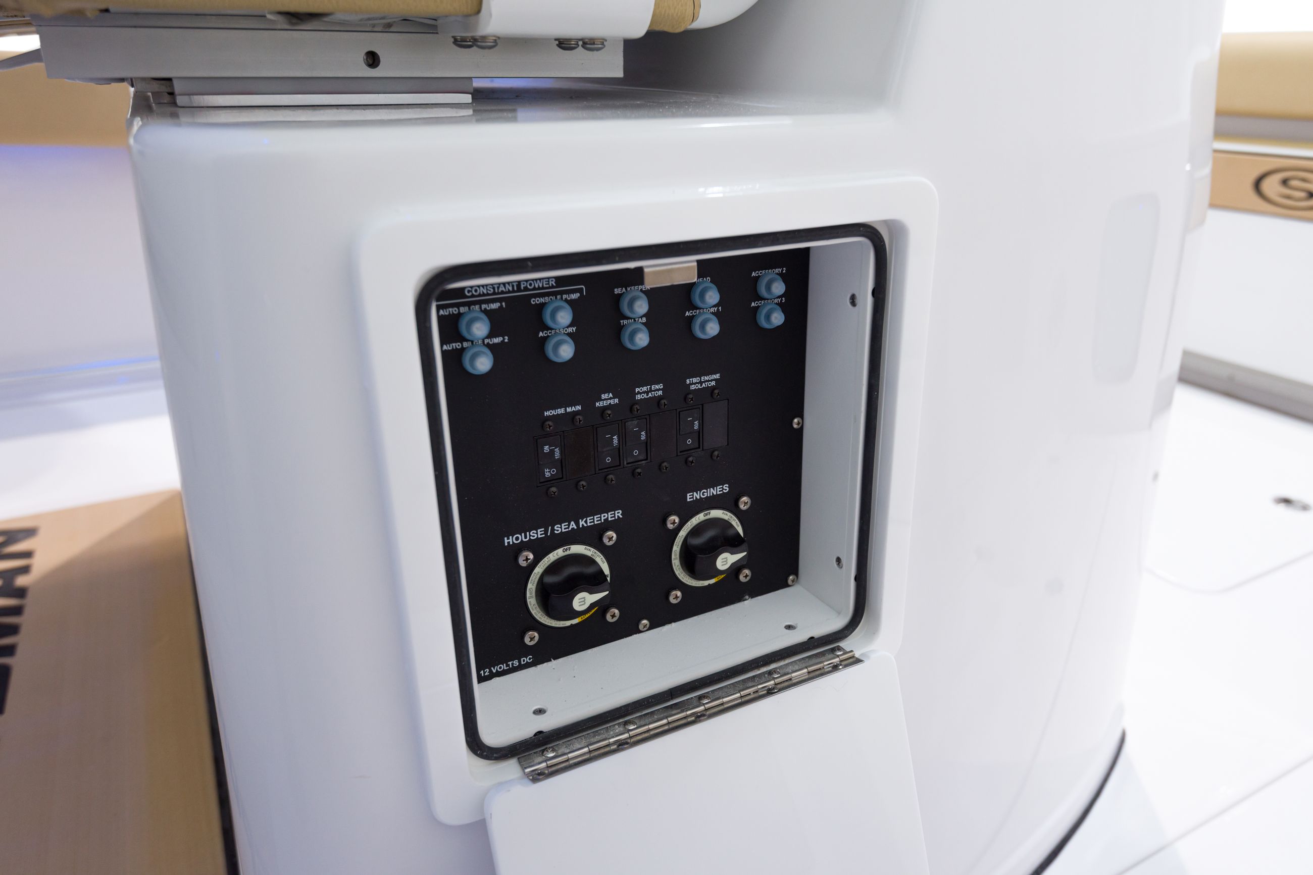 Detail image of Battery Switch Panel