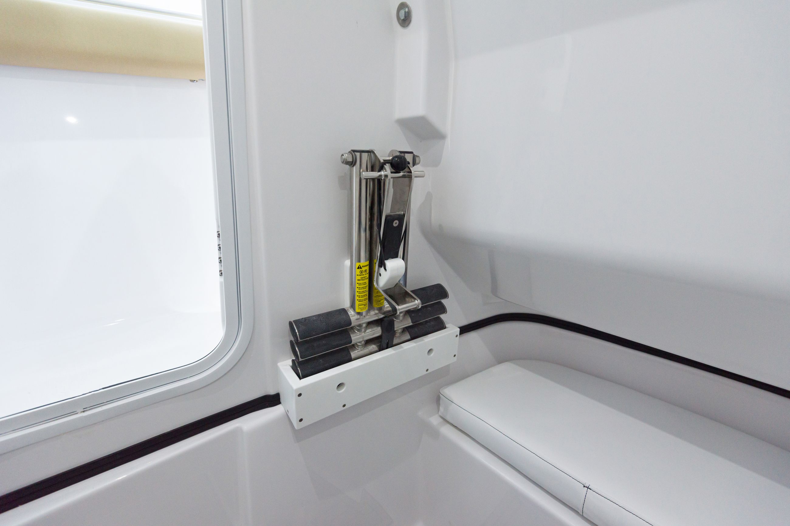 Detail image of Dedicated Side Door Ladder Storage