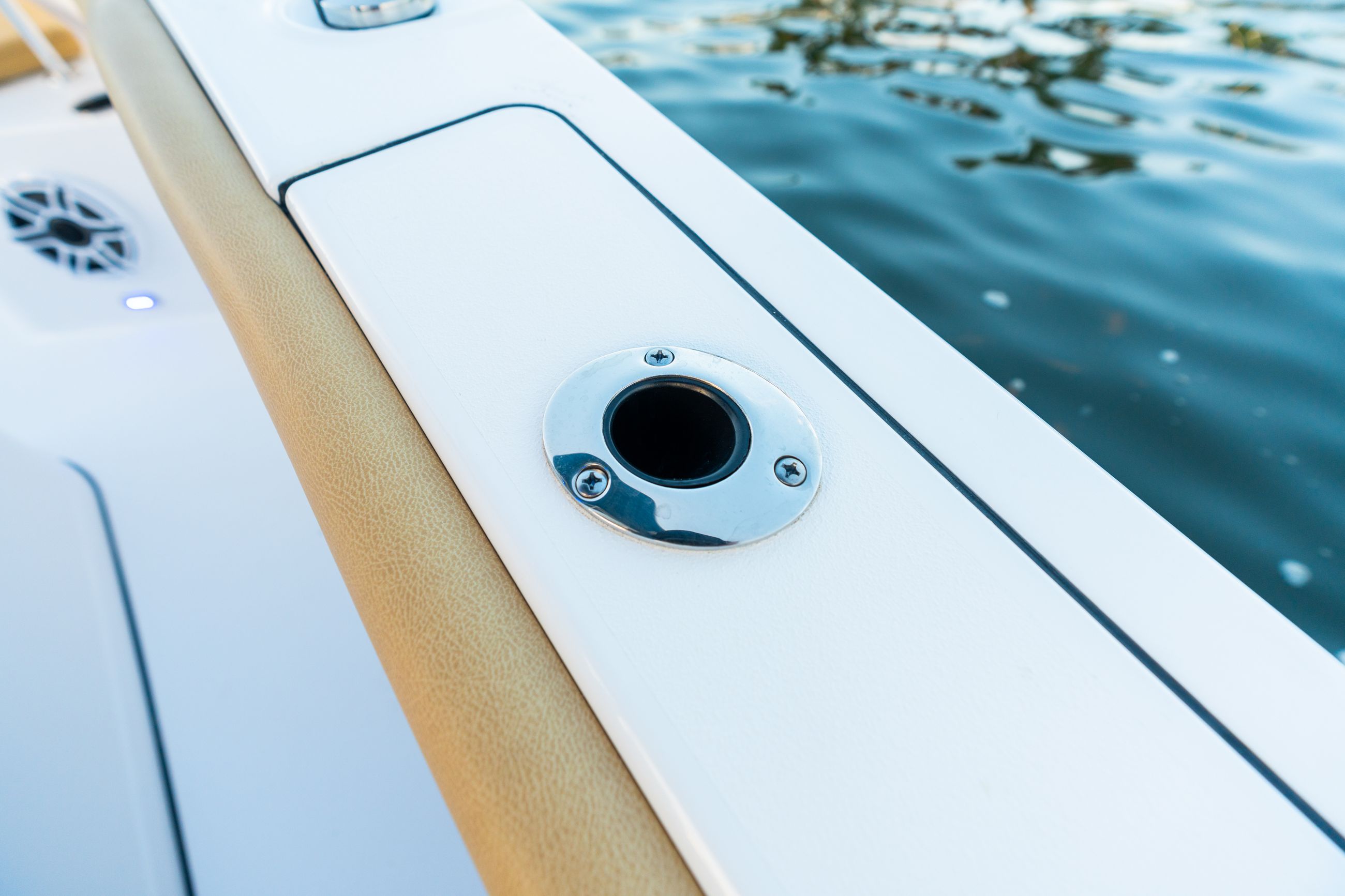 Detail image of Flush Mount Gunwale Rod Holders