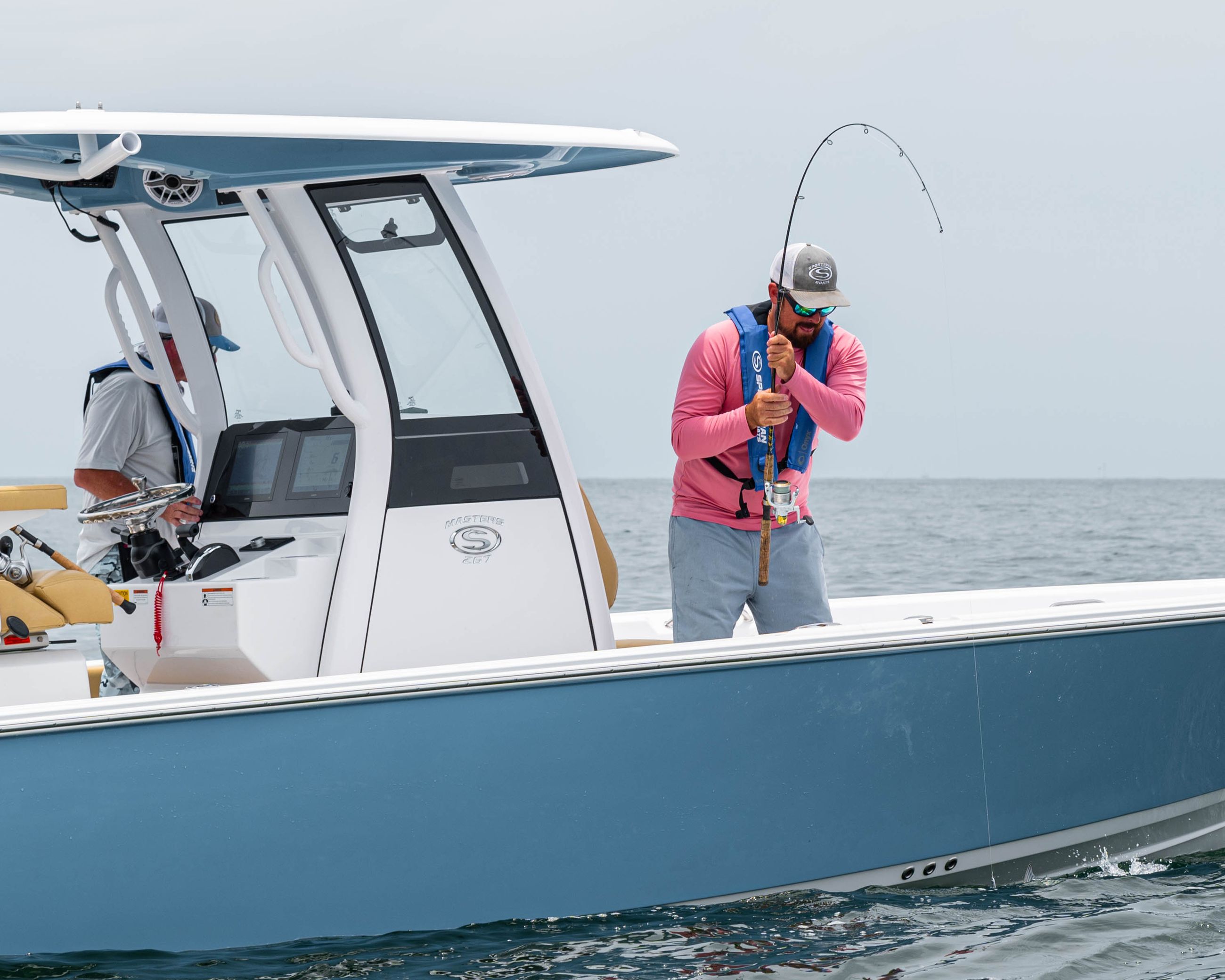 Detail image of the Masters 267 Bay Boat