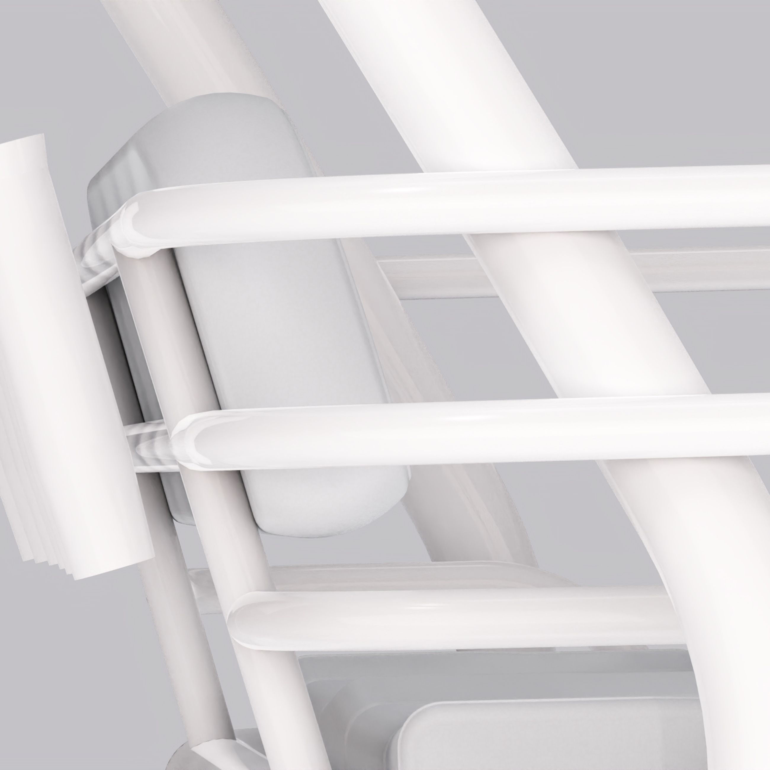 Powder coating image for the white powder coating