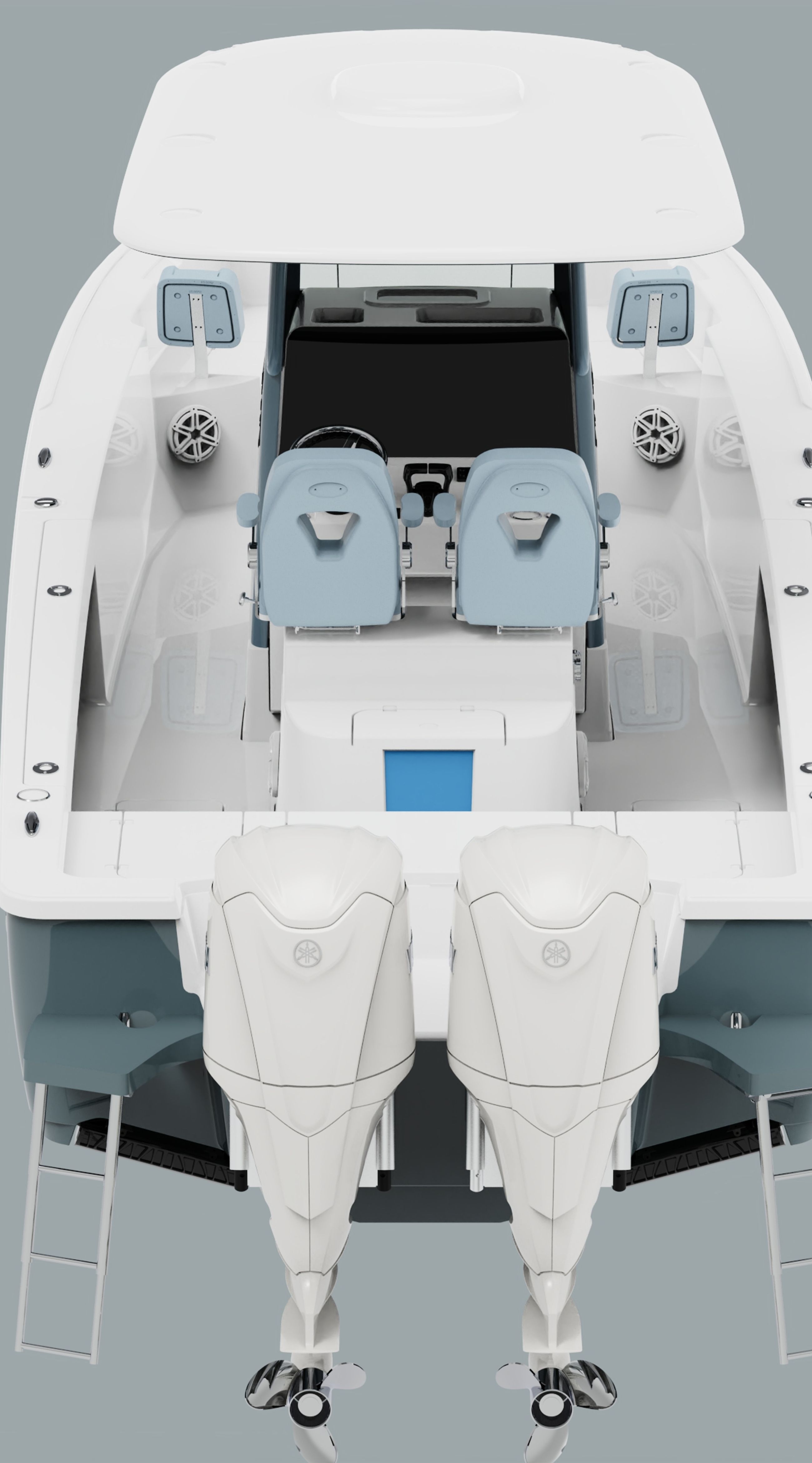 Detail image of the Masters 287 Bay Boat