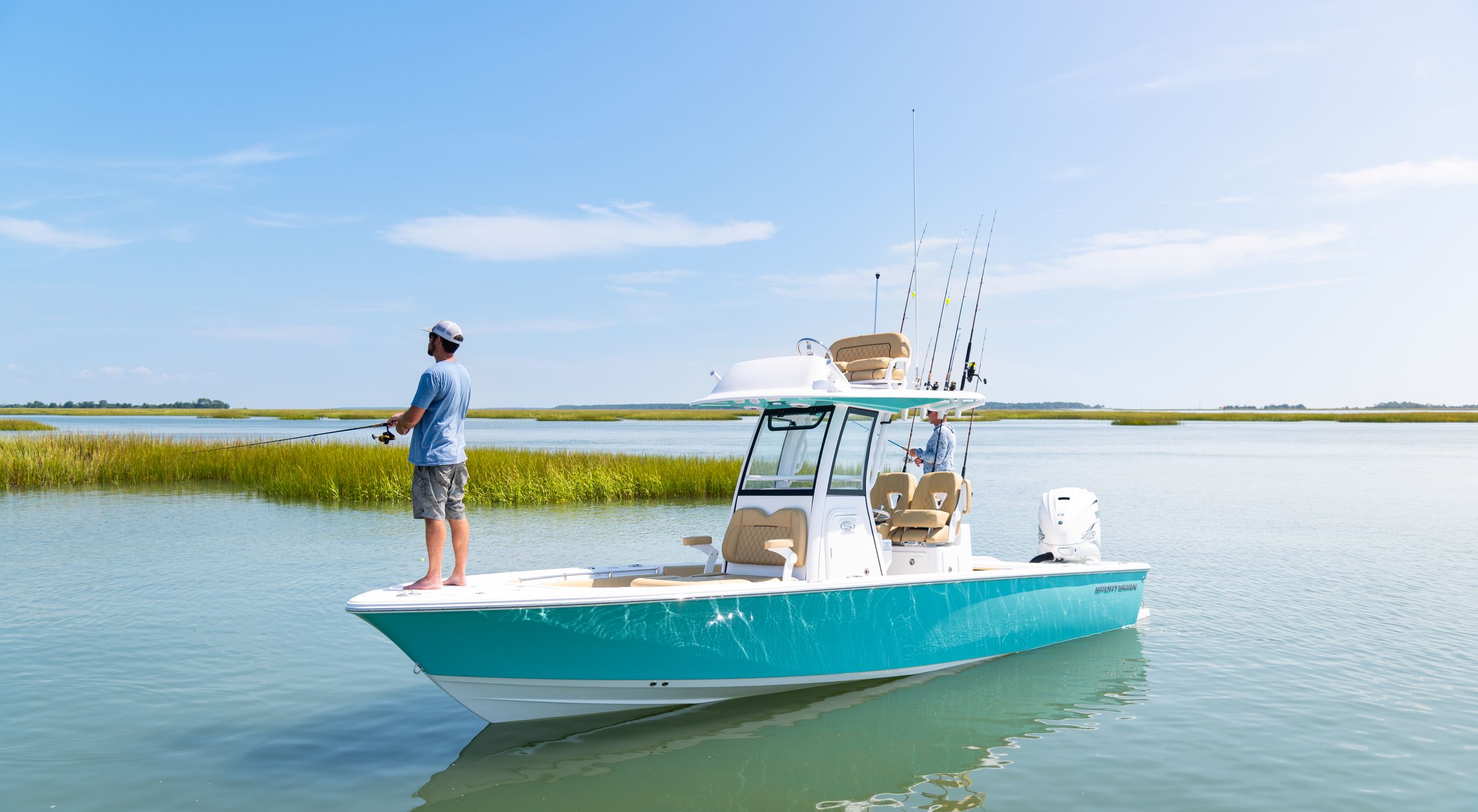 Available options for the 267oe-bay-boat