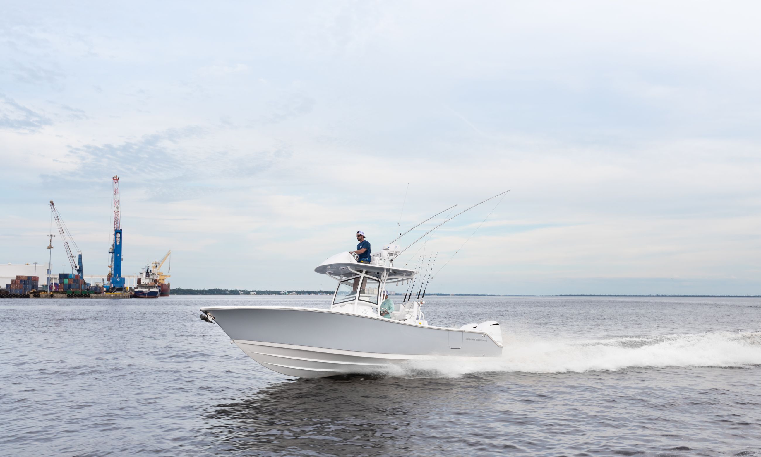 Detail image of the Open 282TE Center Console