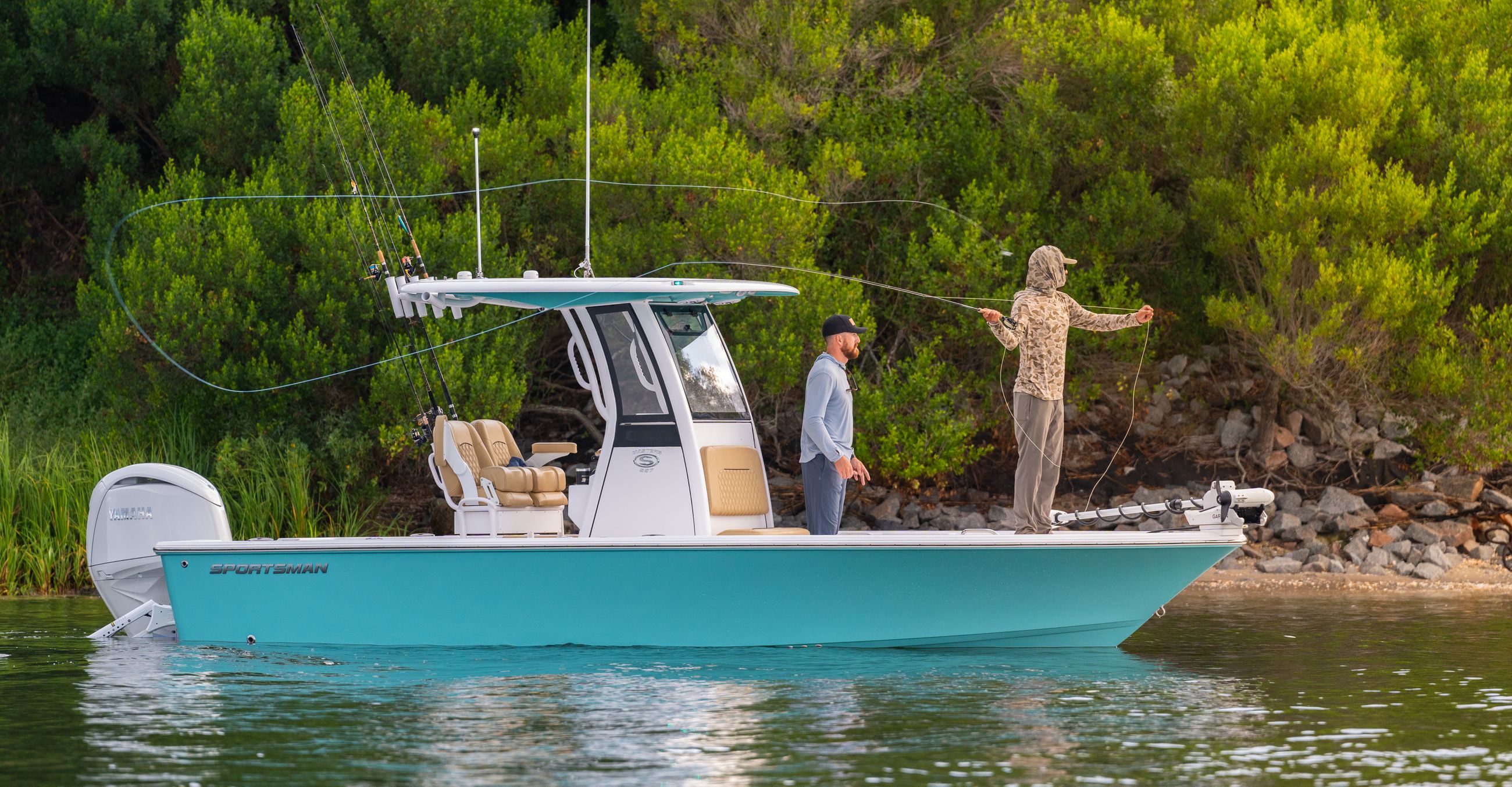 Large detail image of the Masters 227 Bay Boat