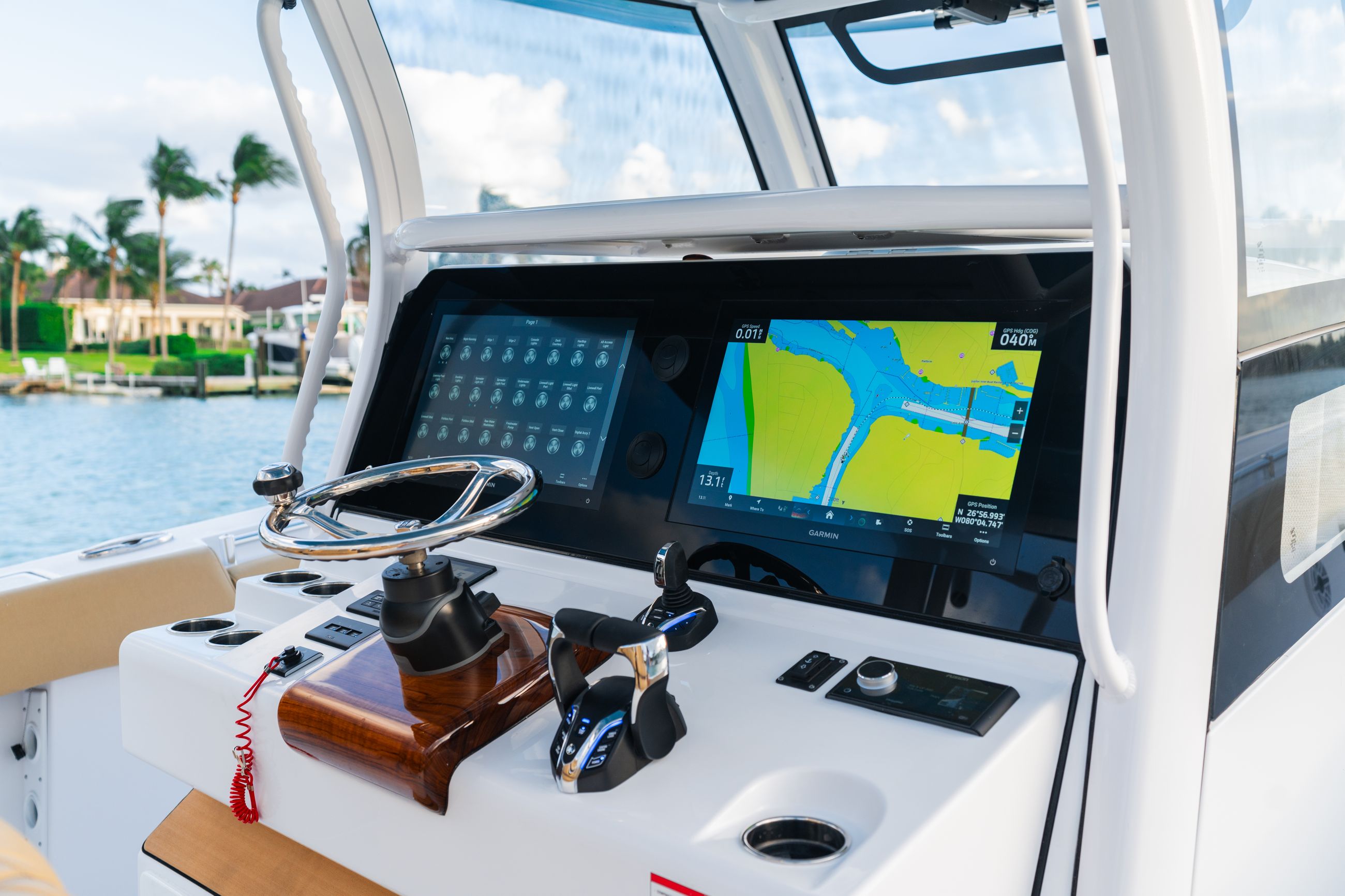 Detail image of Dual Garmin GPSMAP® 9222 Chartplotters w/ Navionics+™