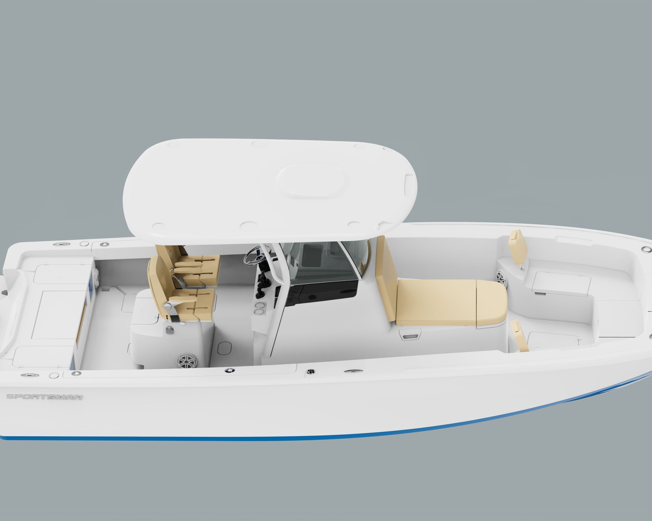 Detail image of the Masters 287 Bay Boat