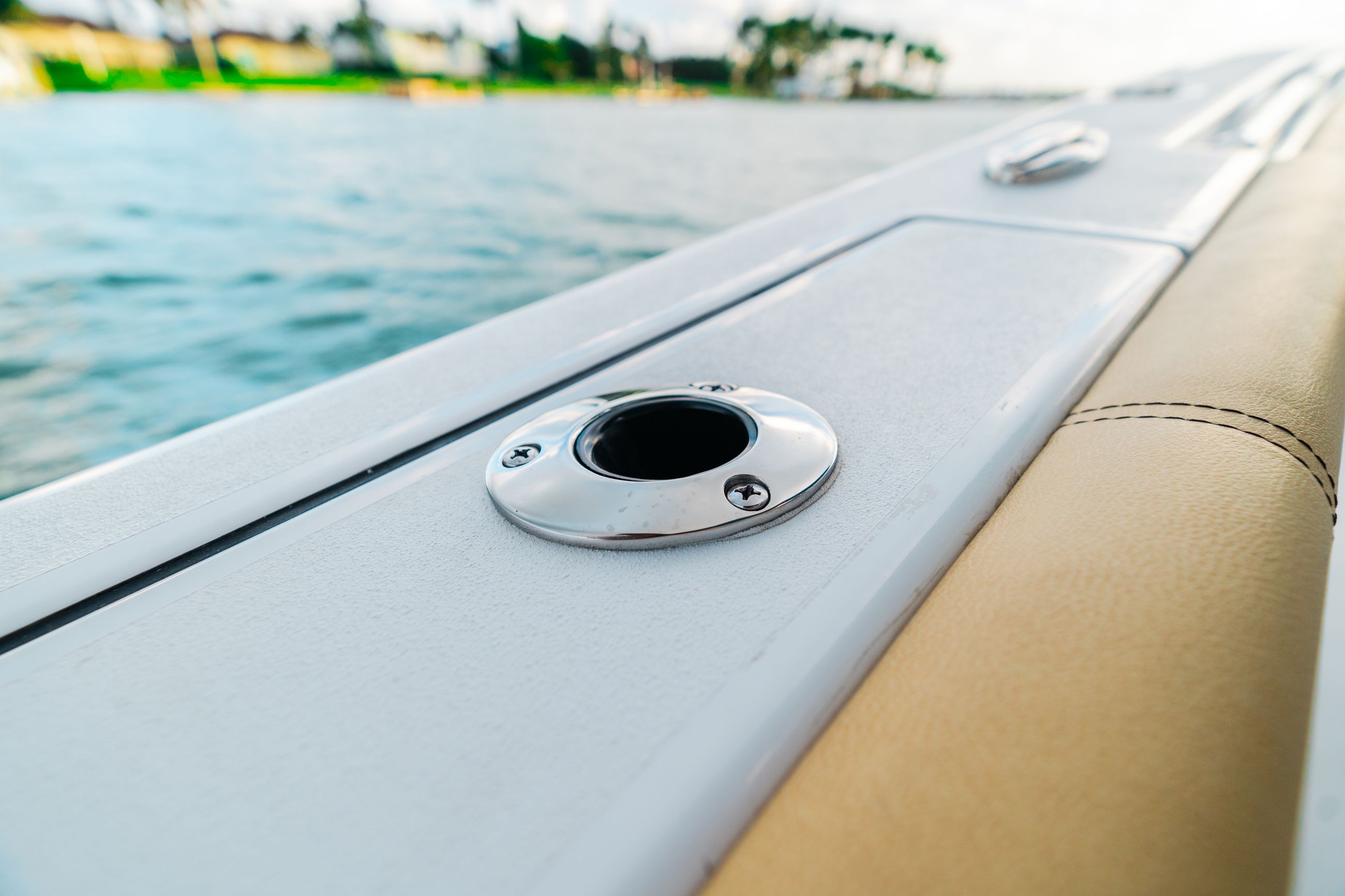 Detail image of Flush Mount Gunwale Rod Holders