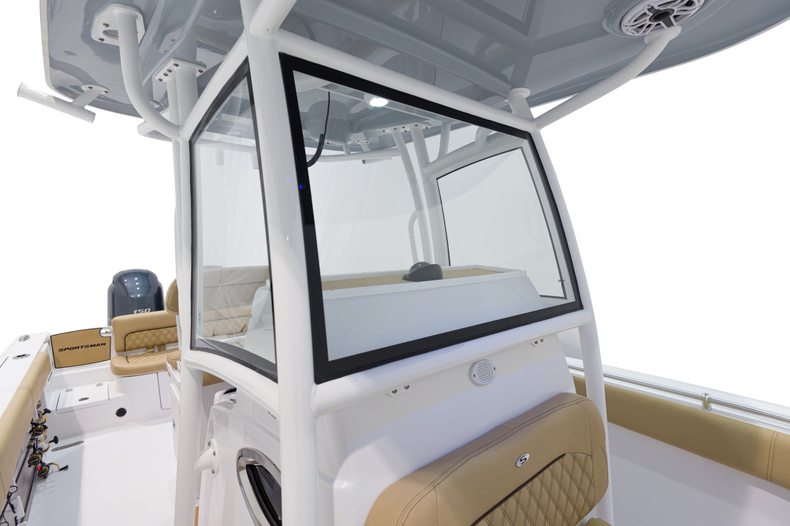 Detail image of Integrated Tempered Glass Windshield